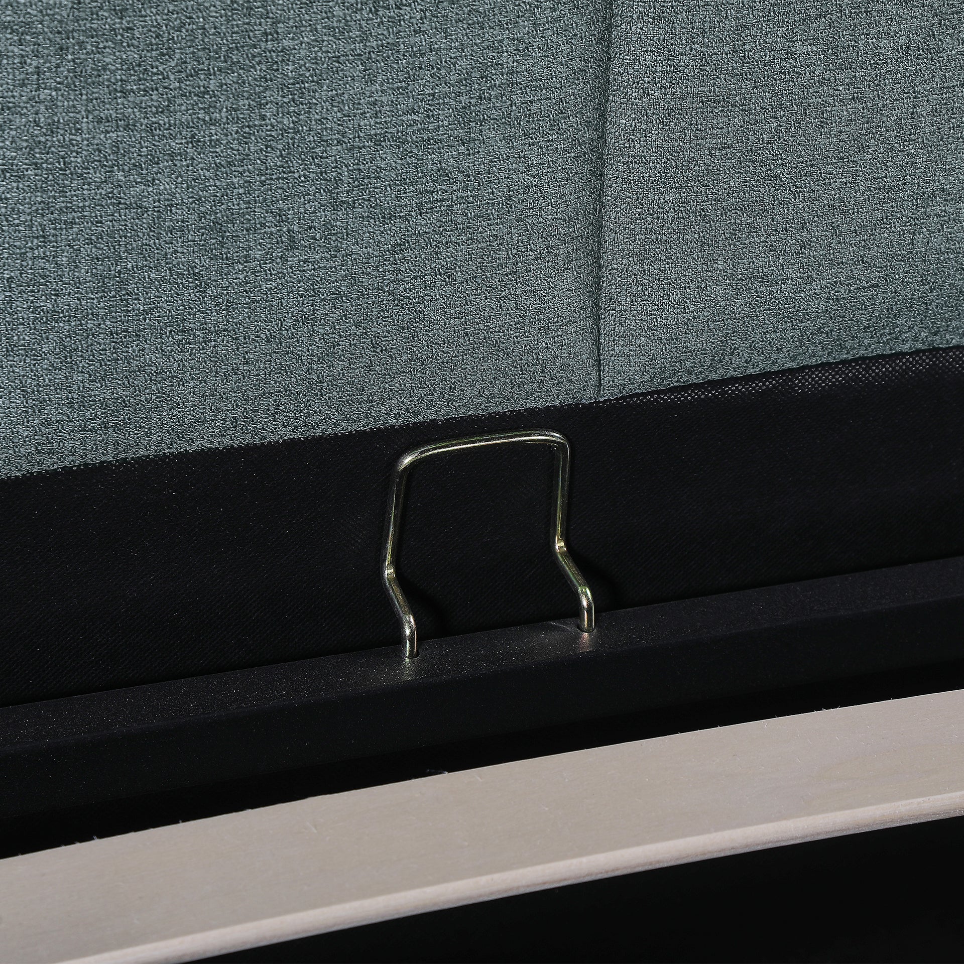 Veloria Queen Gas Lift Bed Frame - Green - Image 11
