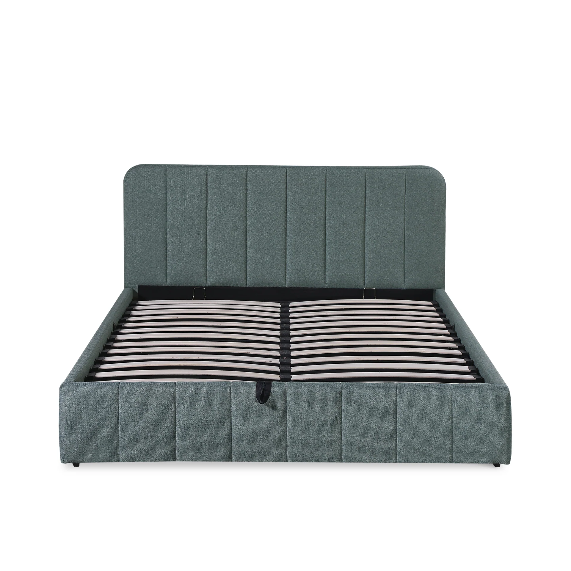 Veloria Queen Gas Lift Bed Frame - Green - Image 8
