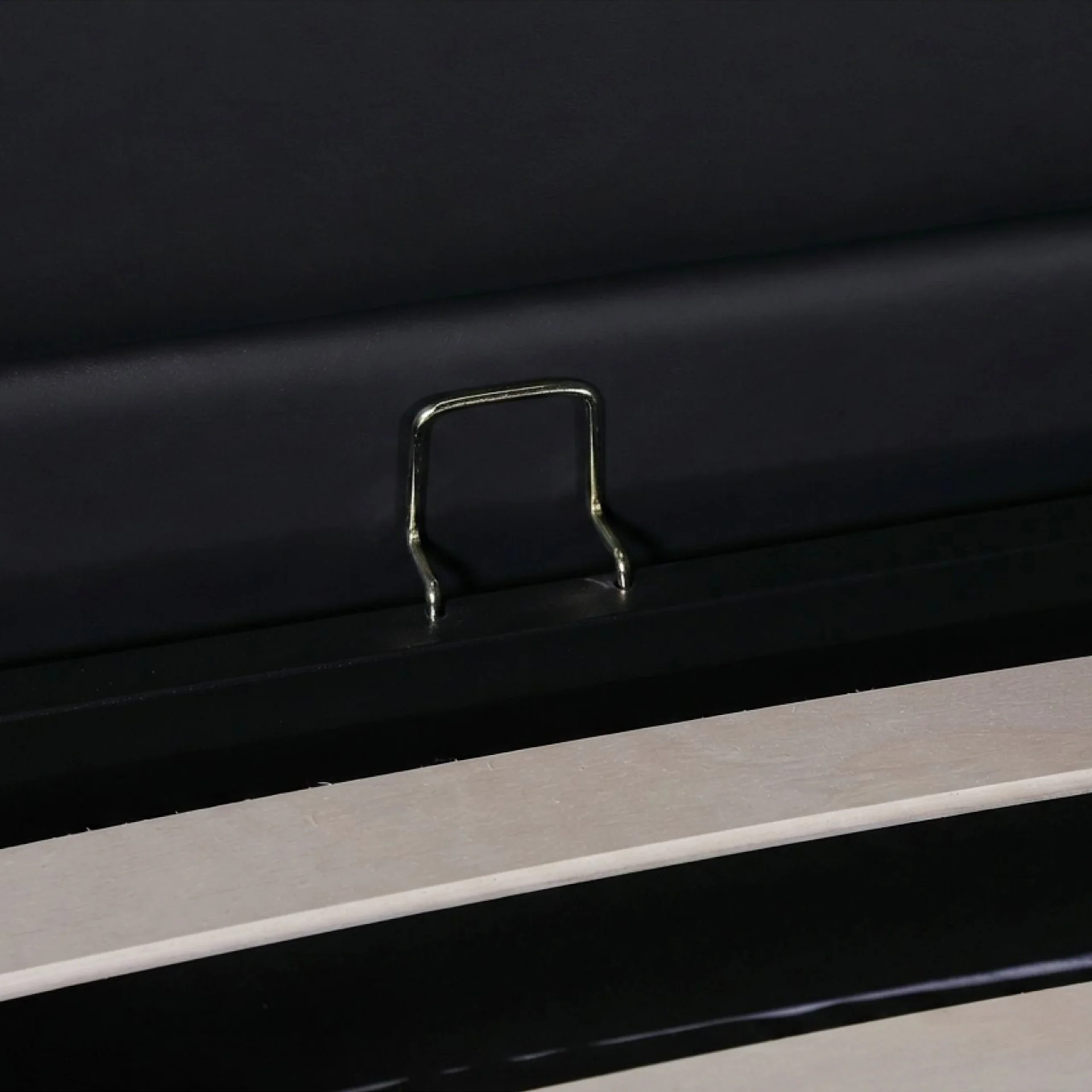 Panelux Queen Gas Lift Bed Frame - Black - Image 11