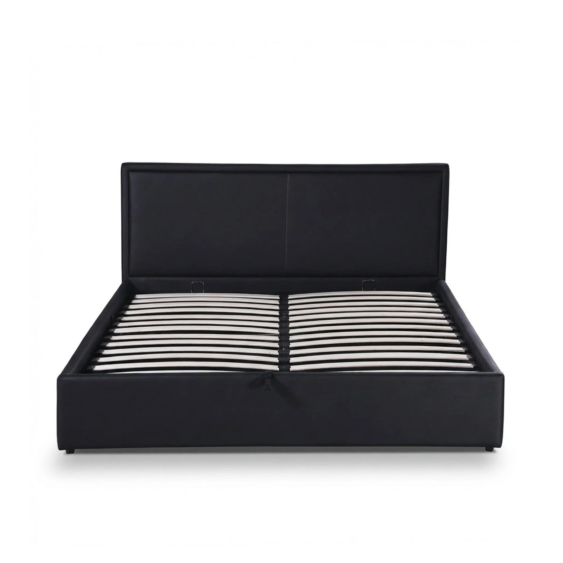 Panelux Queen Gas Lift Bed Frame - Black - Image 8