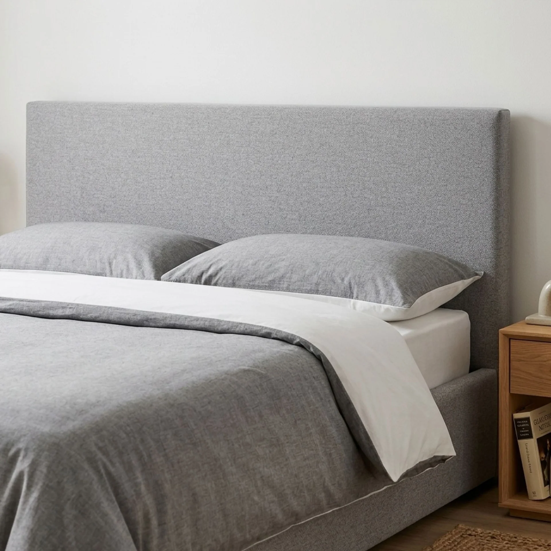 Violet Queen Gas Lift Bed Frame - Light Grey - Image 6