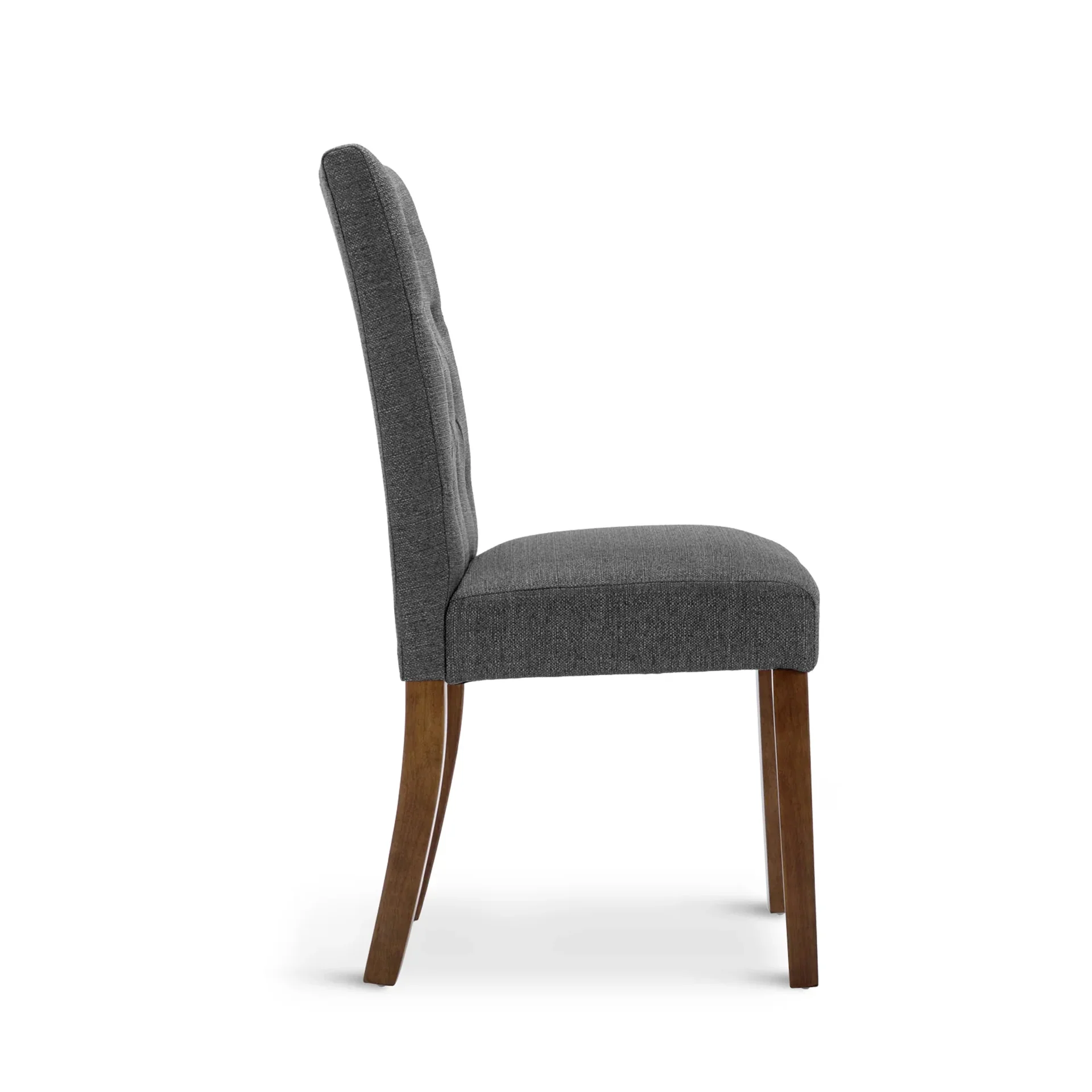 Lucia 4 Piece Upholstered Dining Chair - Dark Grey - Image 9