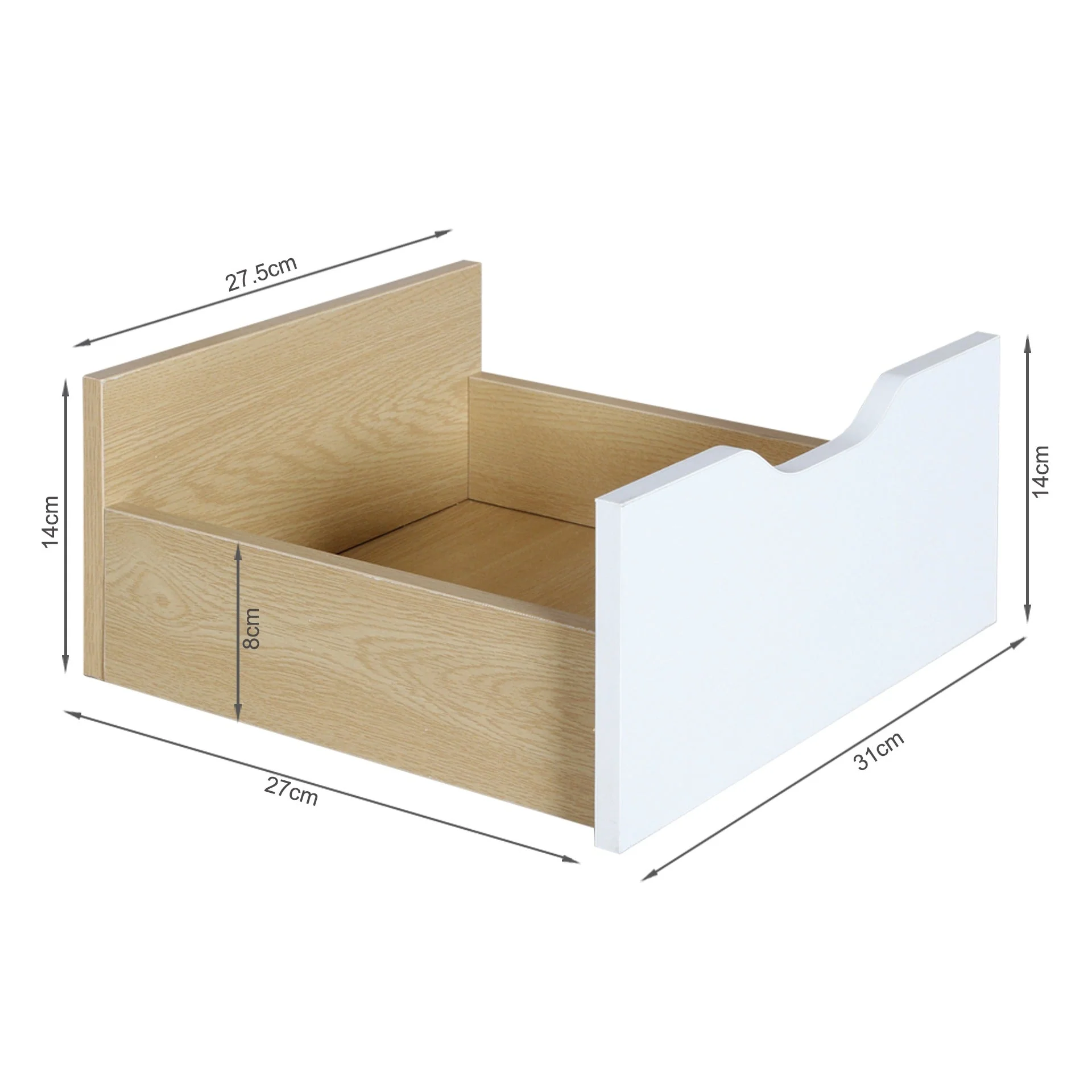 Lucille 1.2M Entertainment Unit - Maple + White - Image 13