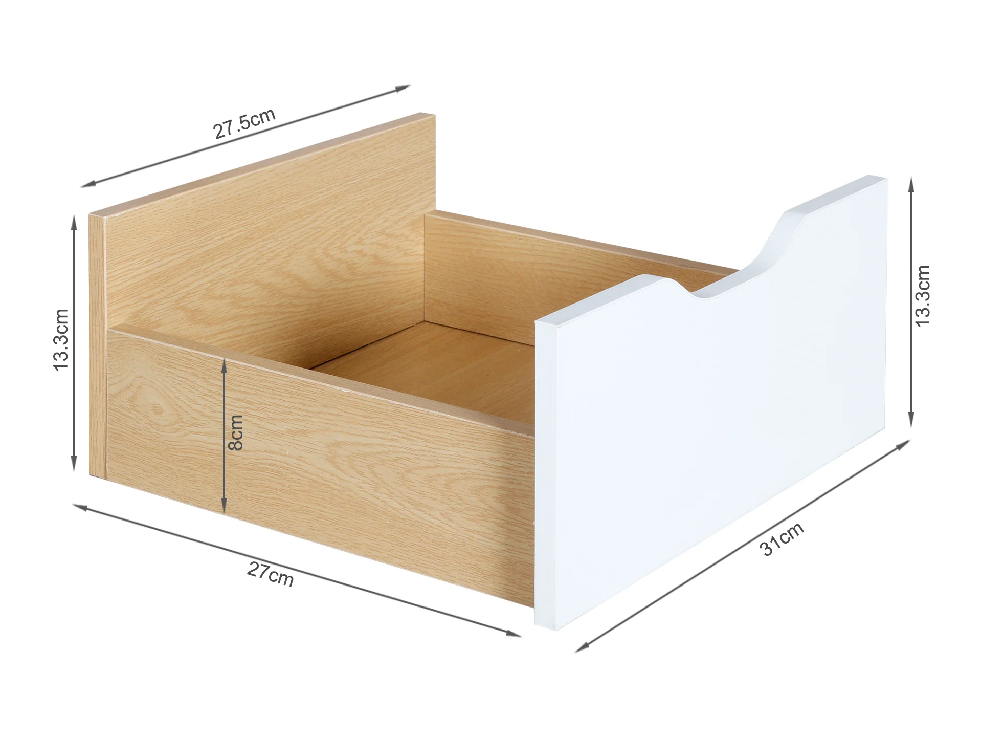 Lucille 1.2m Entertainment Unit - Oak - Image 5