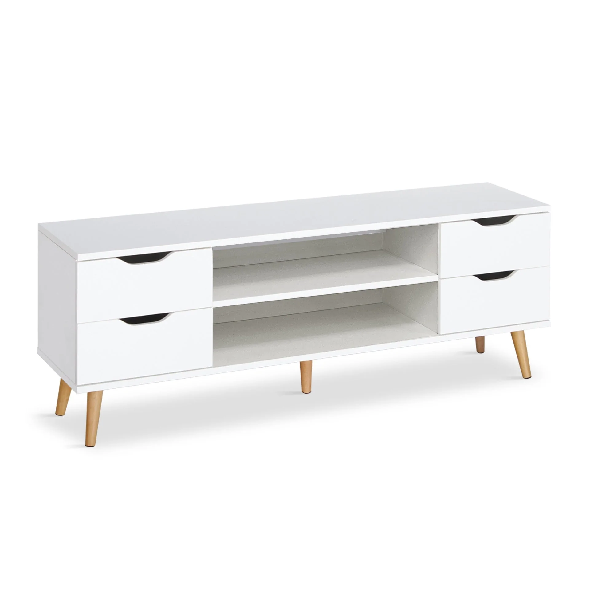 Lucille 1.2M Entertainment Unit - White - Image 7