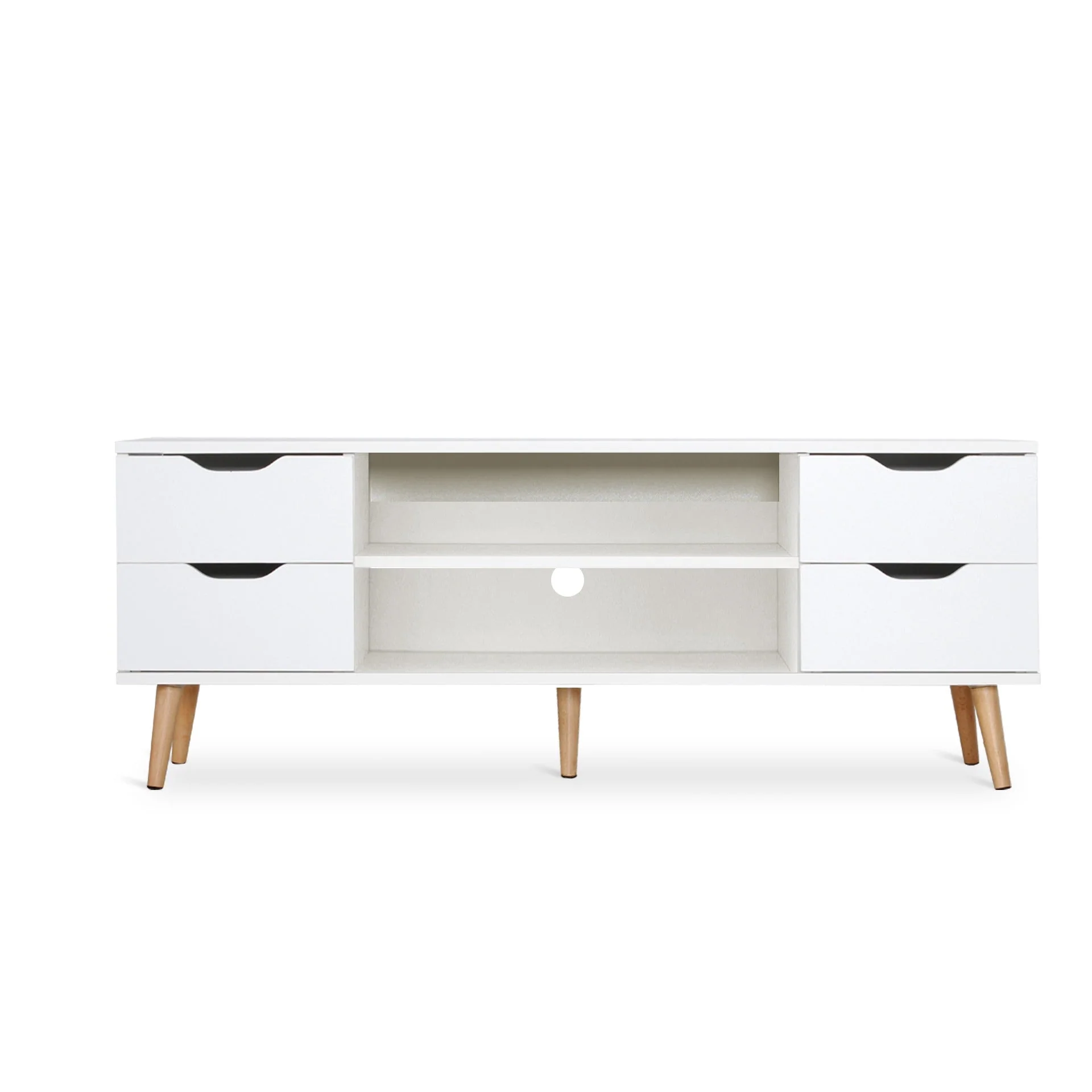 Lucille 1.2M Entertainment Unit - White - Image 9