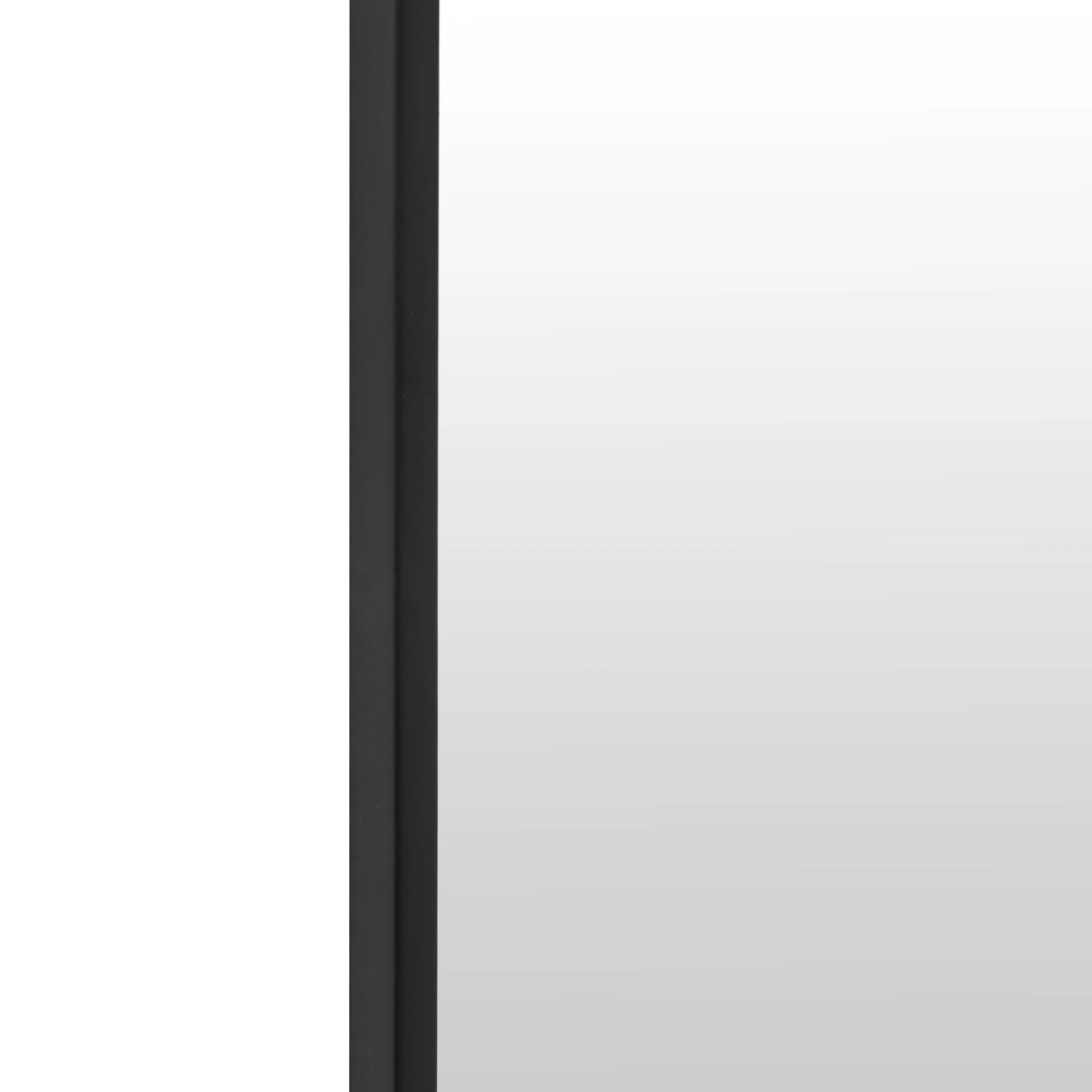 Luna Arched Metal Wall Mirror - Black - Image 10