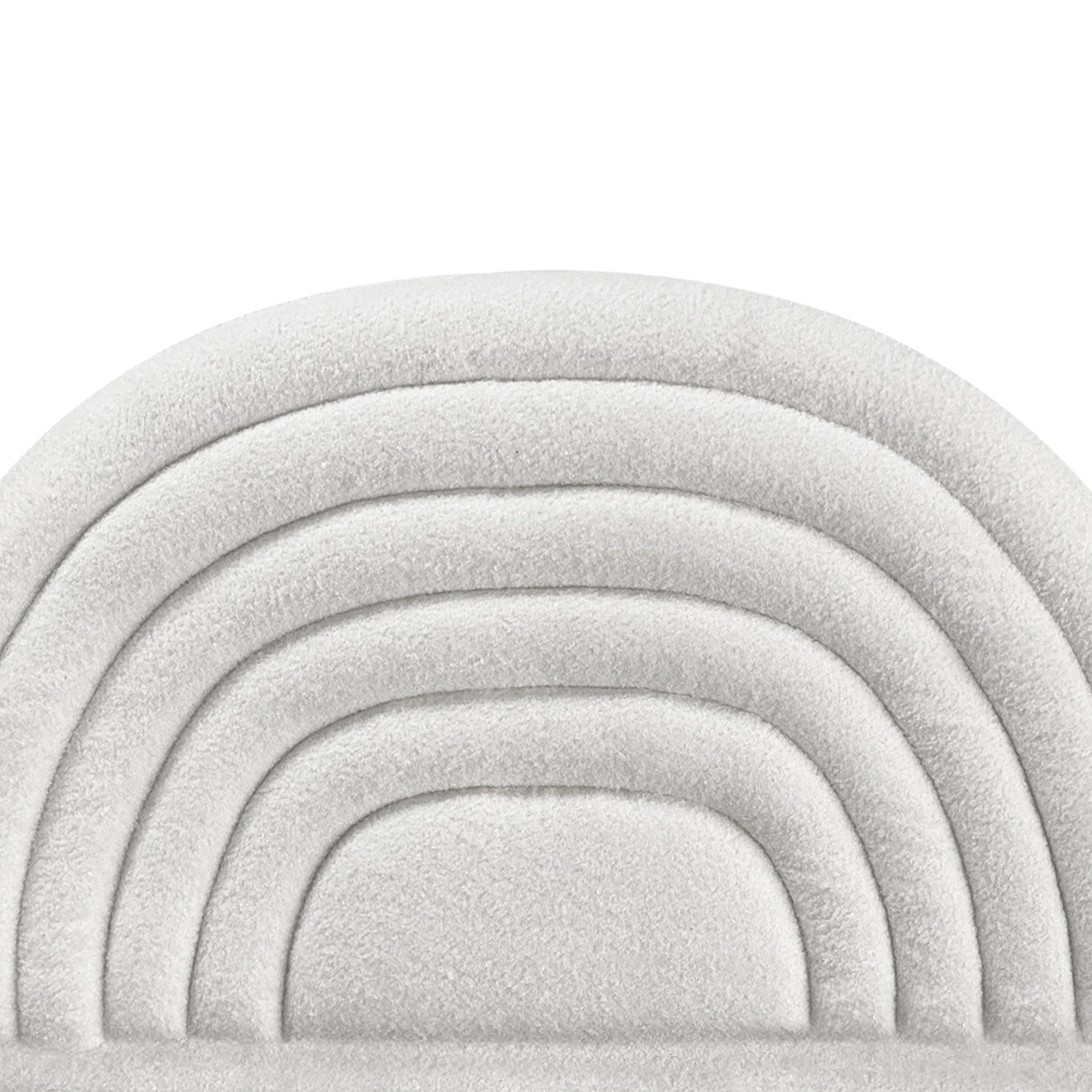 Lydia King Single Bed Frame - Cream - Image 9