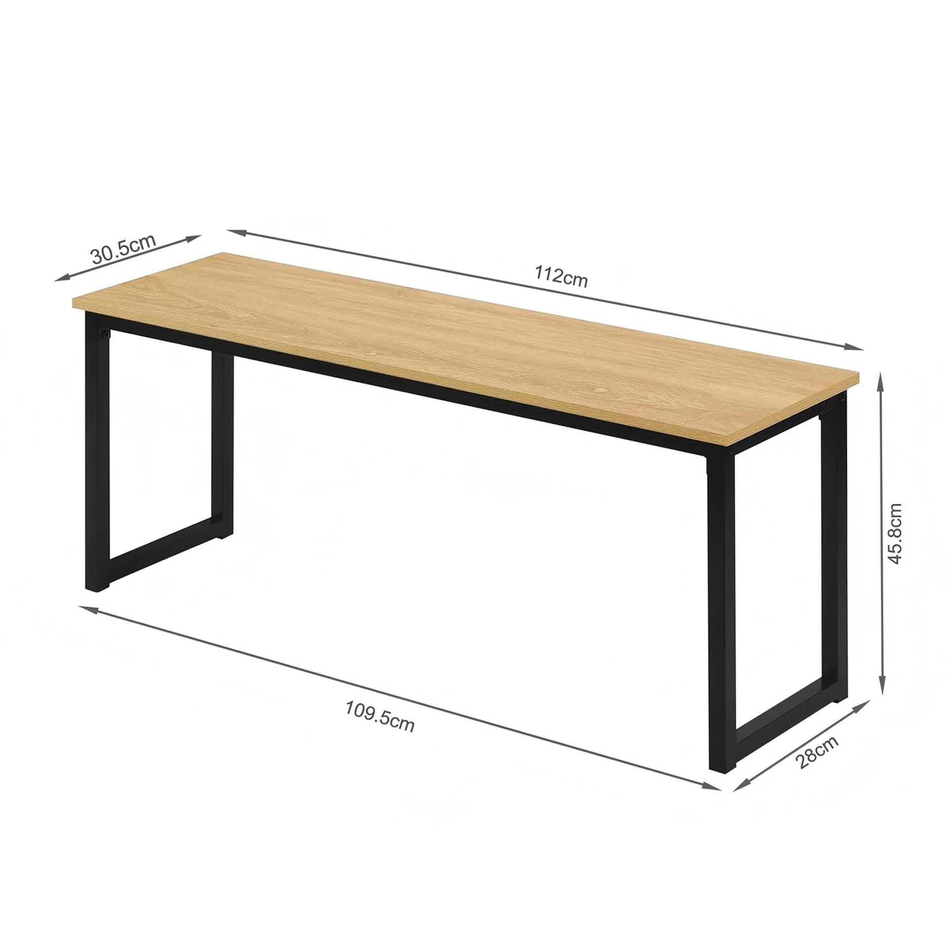 Maddox 3 Piece Dining Set - Natural - Image 14