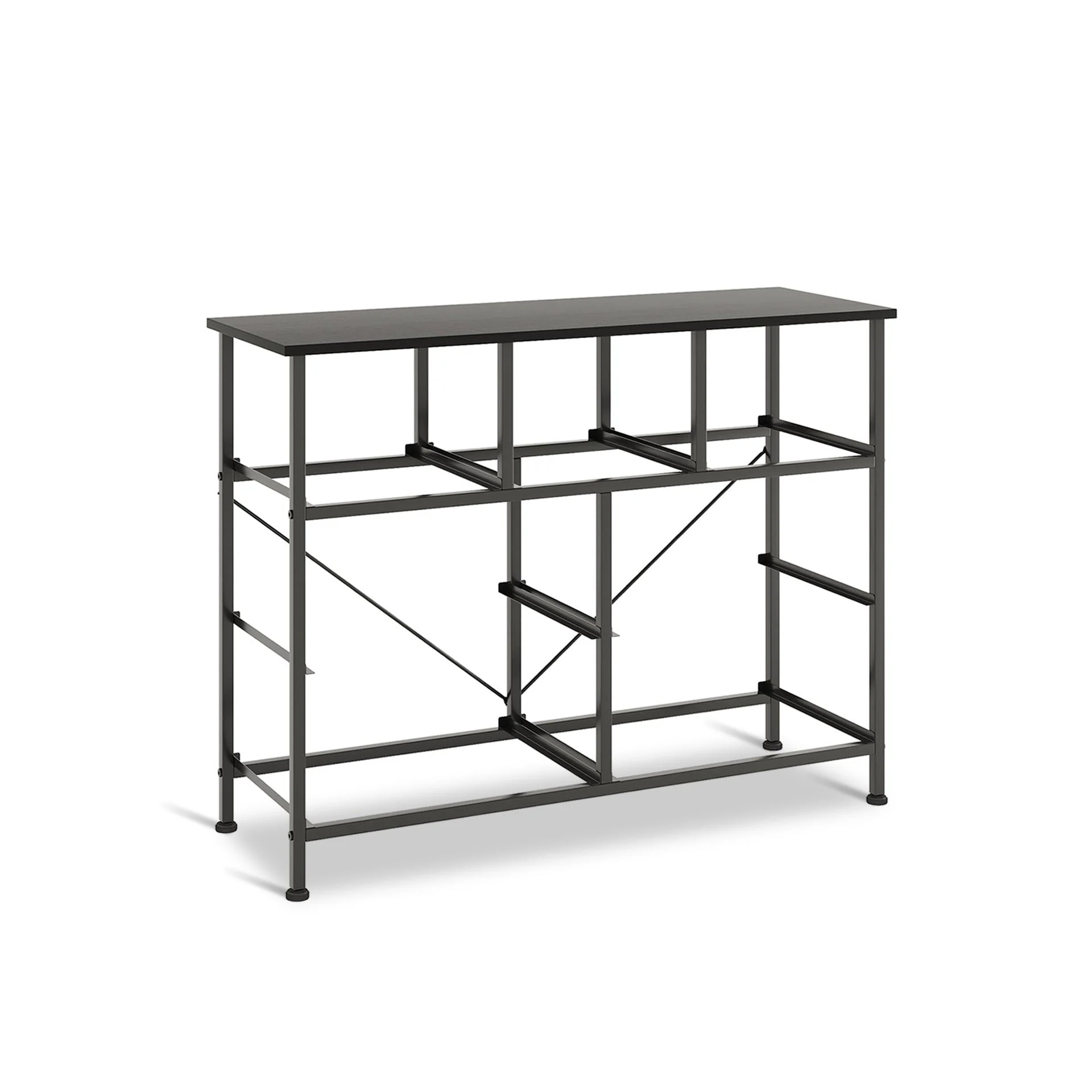 Madilyn 7 Drawers Lowboy - Black - Image 8
