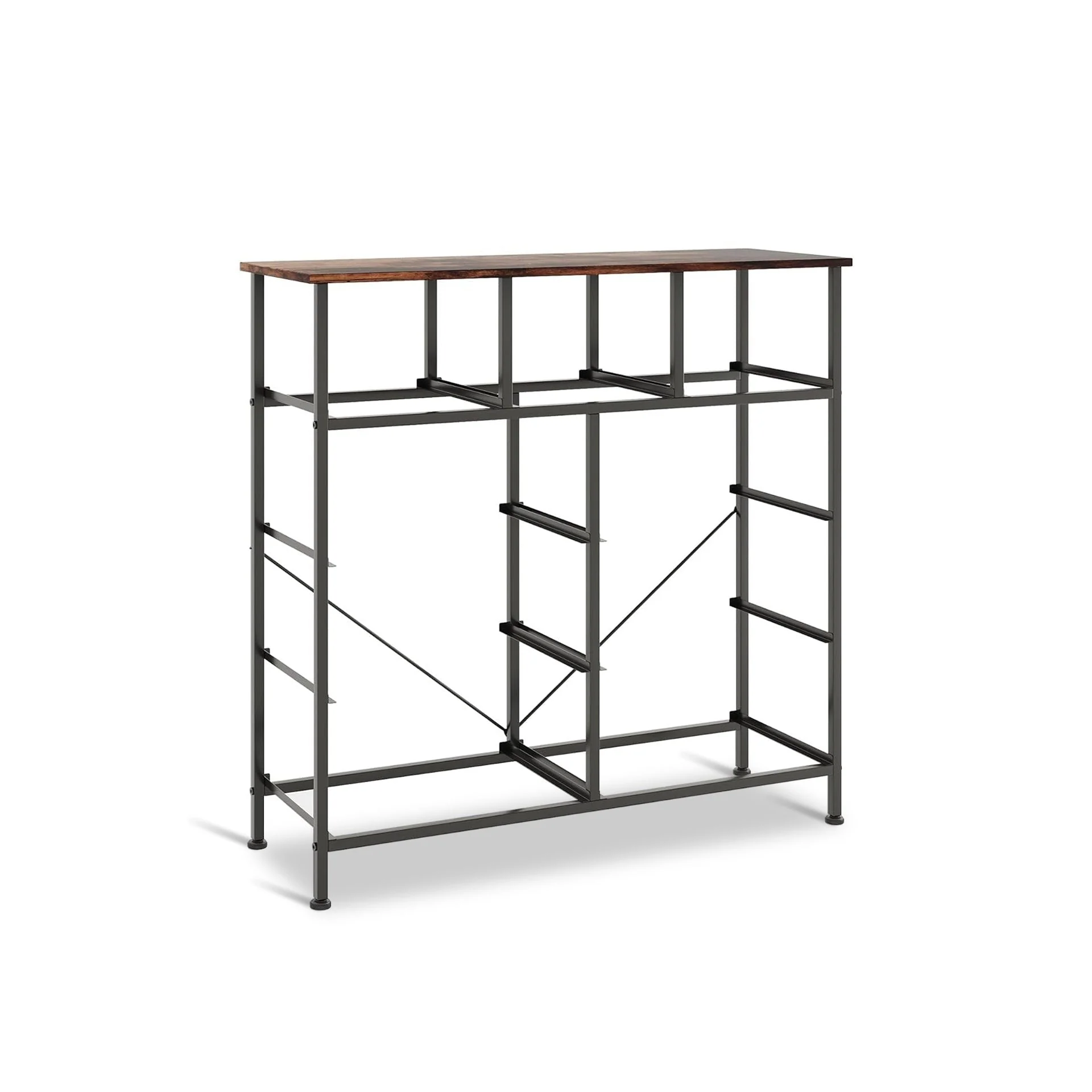 Madilyn 7 Drawers Lowboy - Rustic Brown - Image 5
