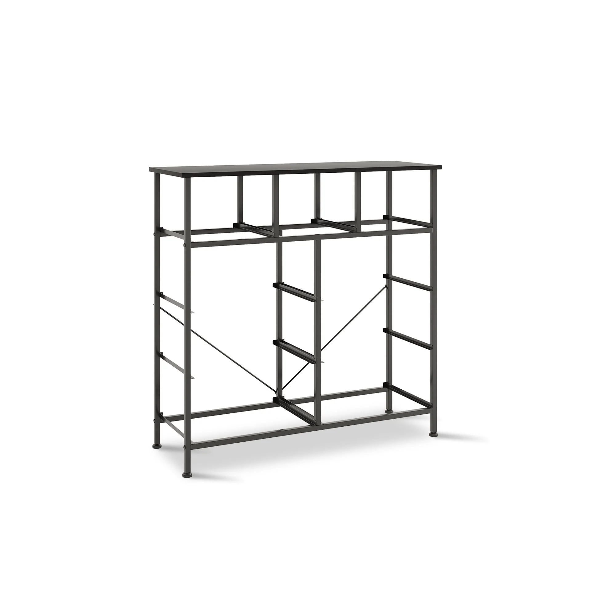 Madilyn 9 Drawers Lowboy - Black + Mix - Image 6