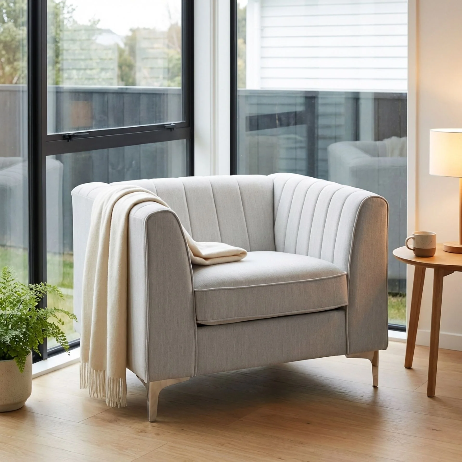 Madison Occasional Chair - Stone