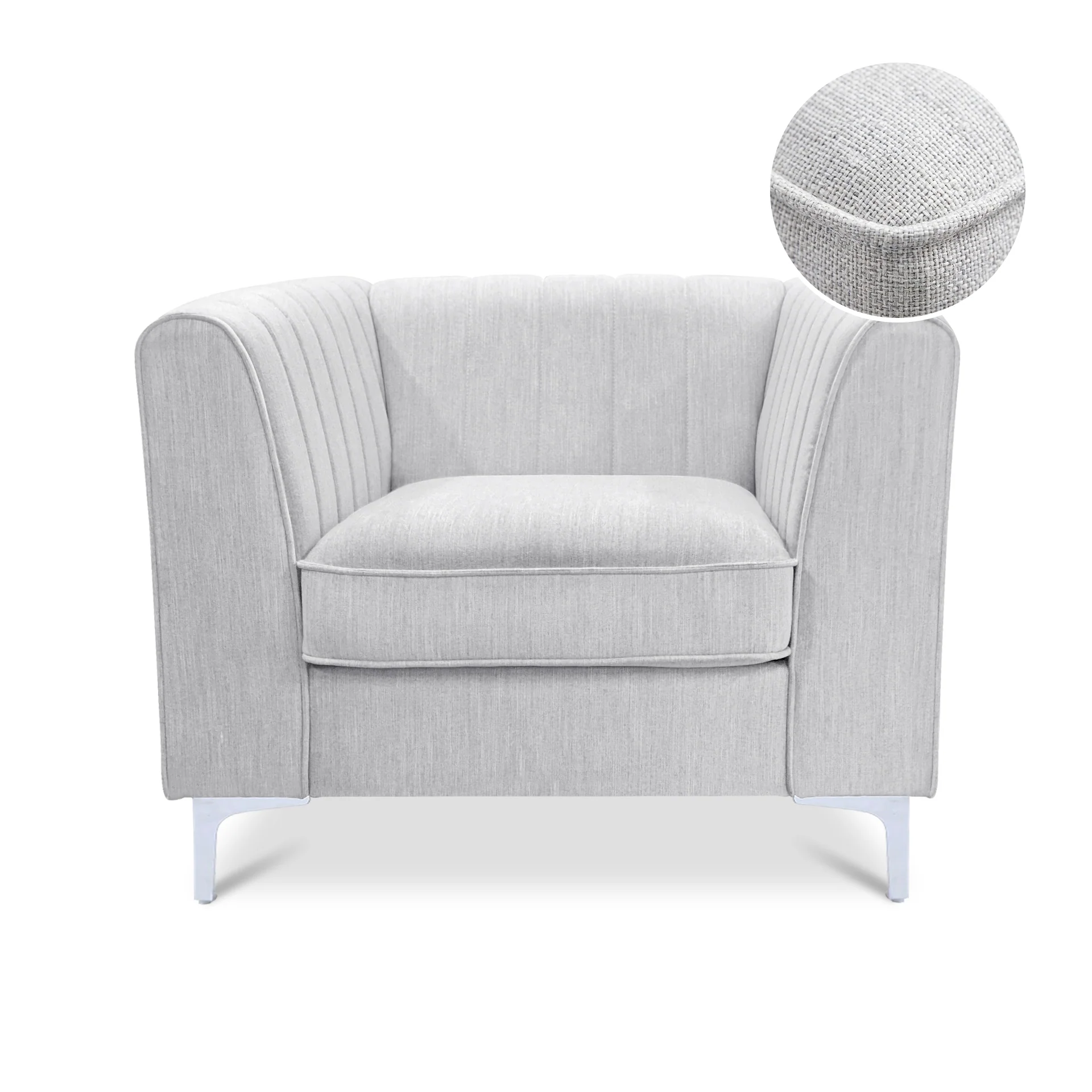 Madison Occasional Chair - Stone - Image 7