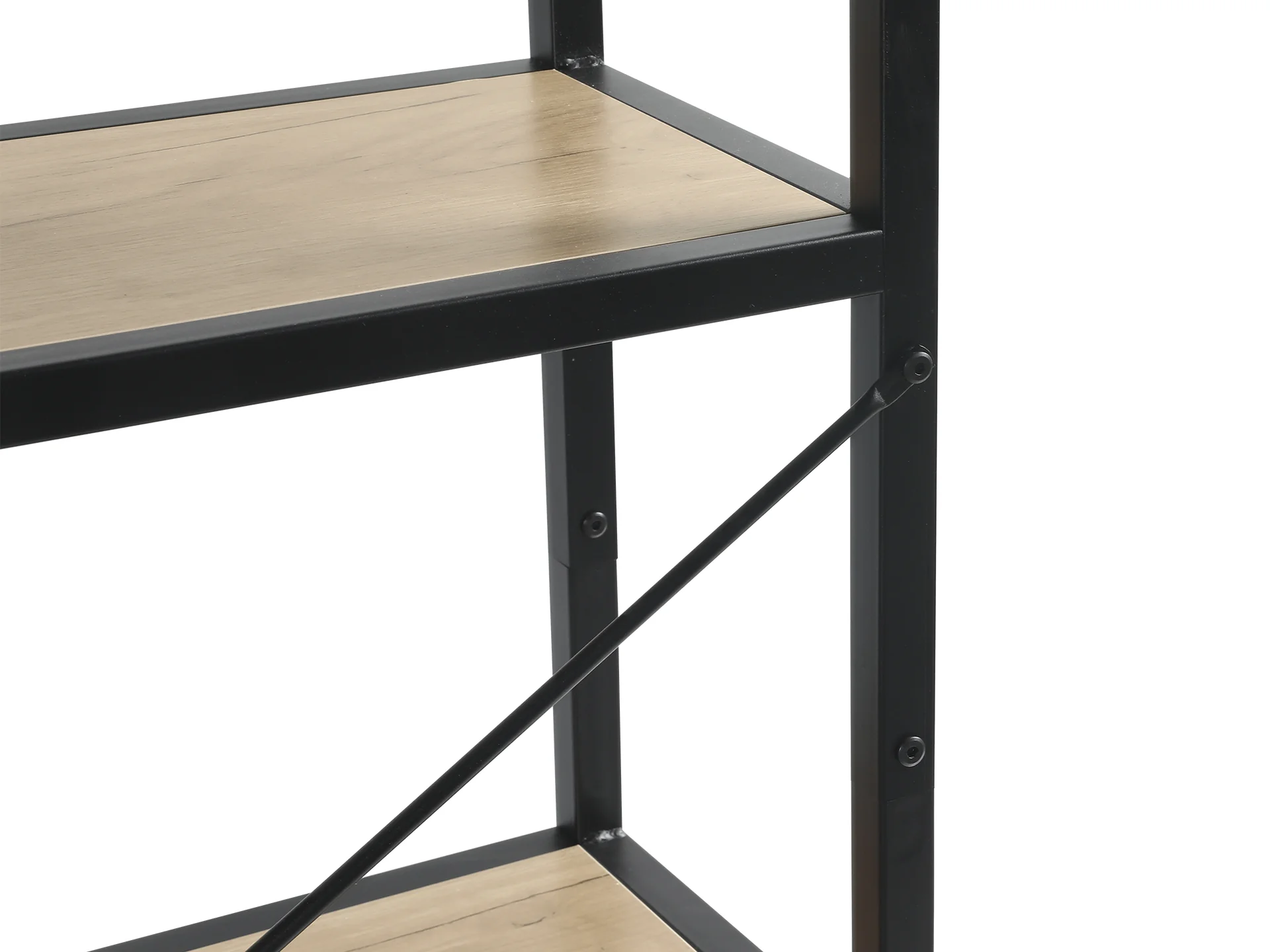 Mainit 4 Tier Bookshelf - Oak - Image 5