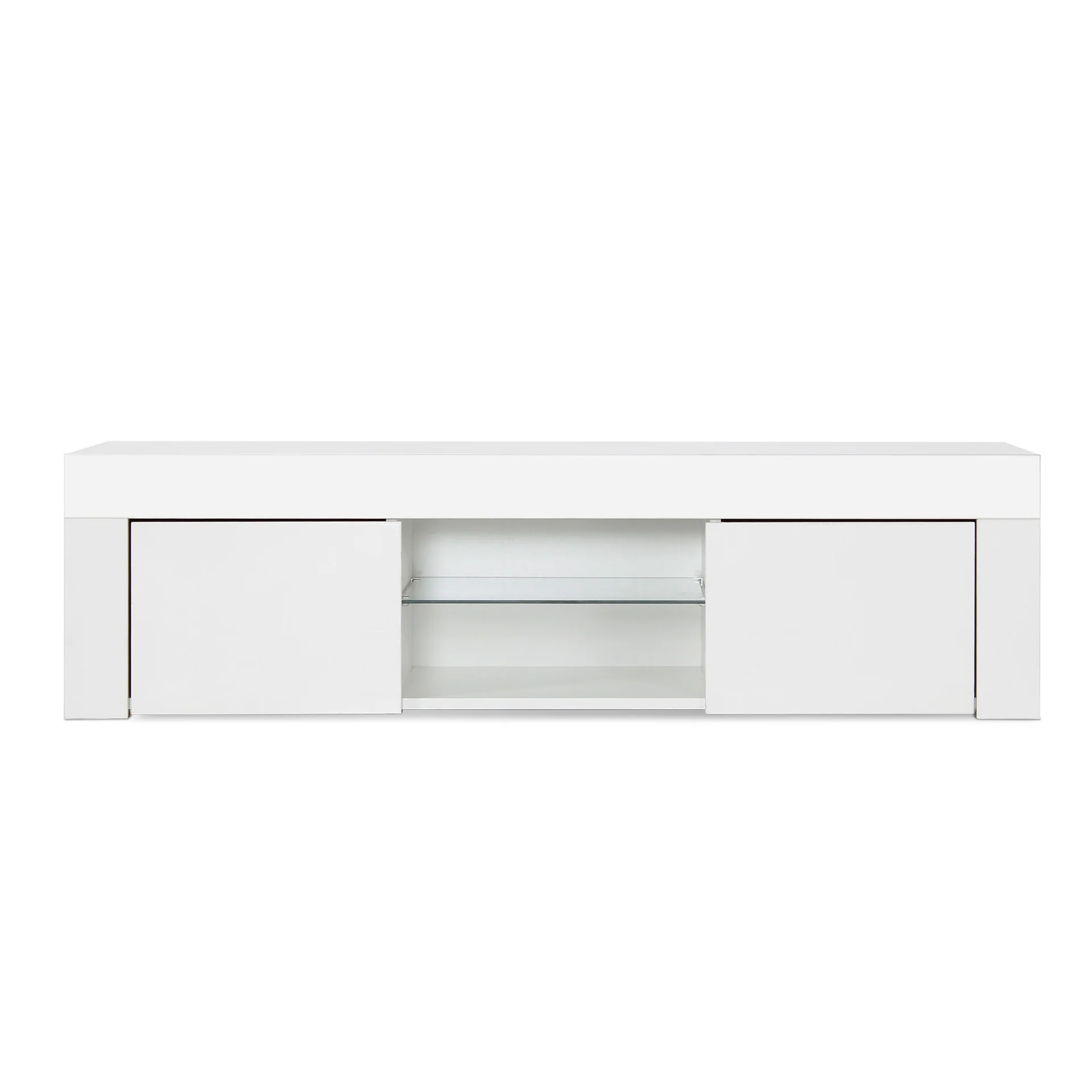 Maize 1.3m LED Entertainment Unit - White - Image 15