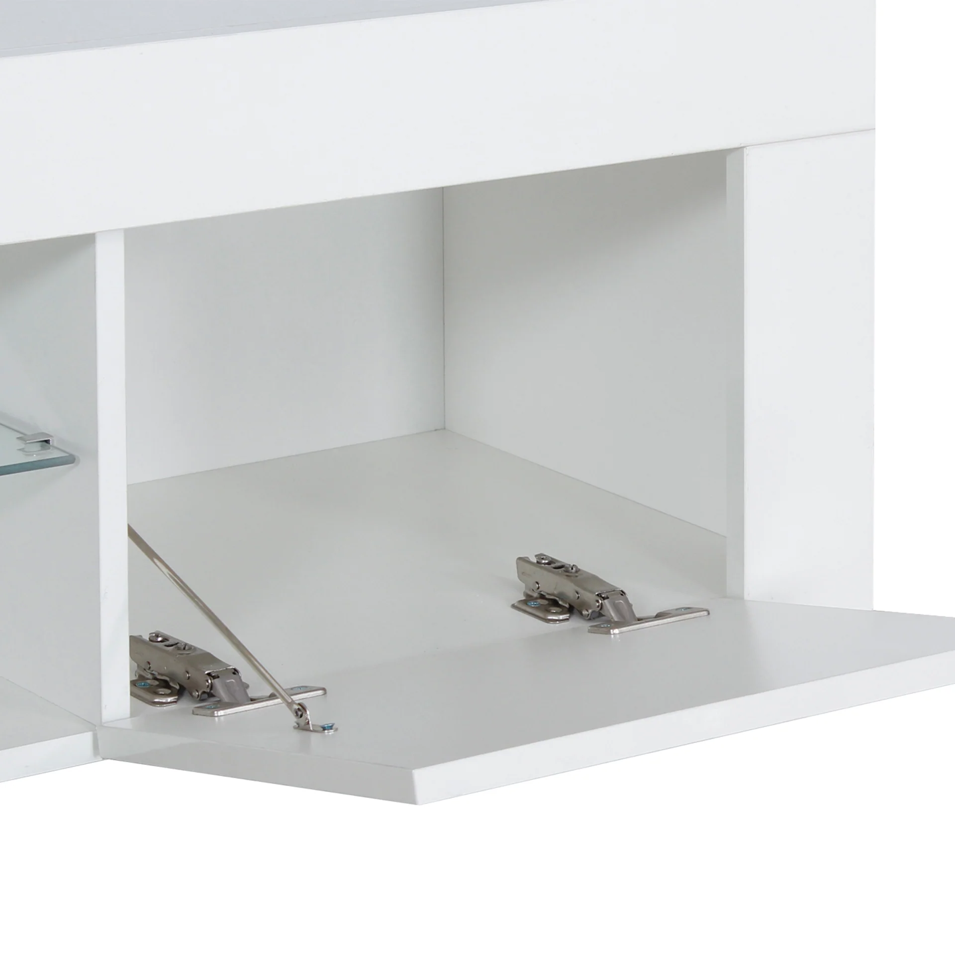 Maize 1.3m LED Entertainment Unit - White - Image 17