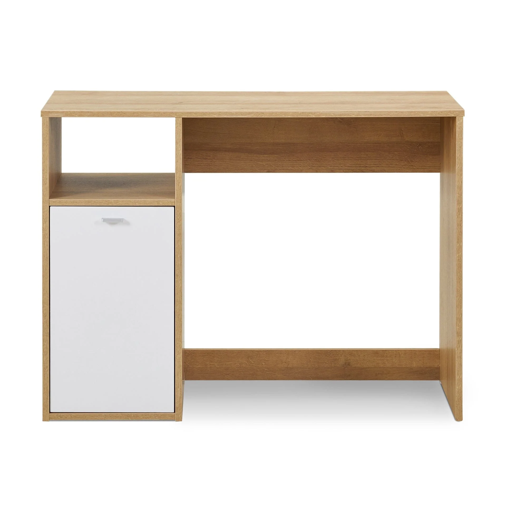 Makalu 100cm Computer Desk - Oak - Image 7