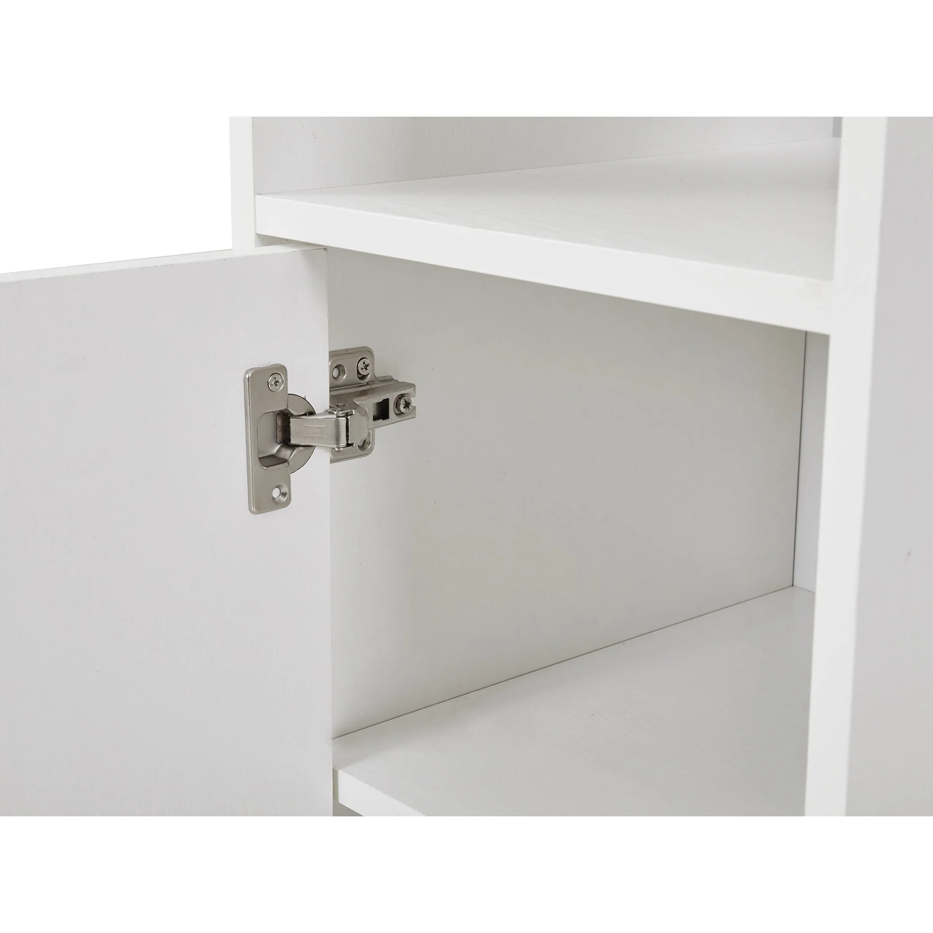 Makalu 100cm Computer Desk - White - Image 11