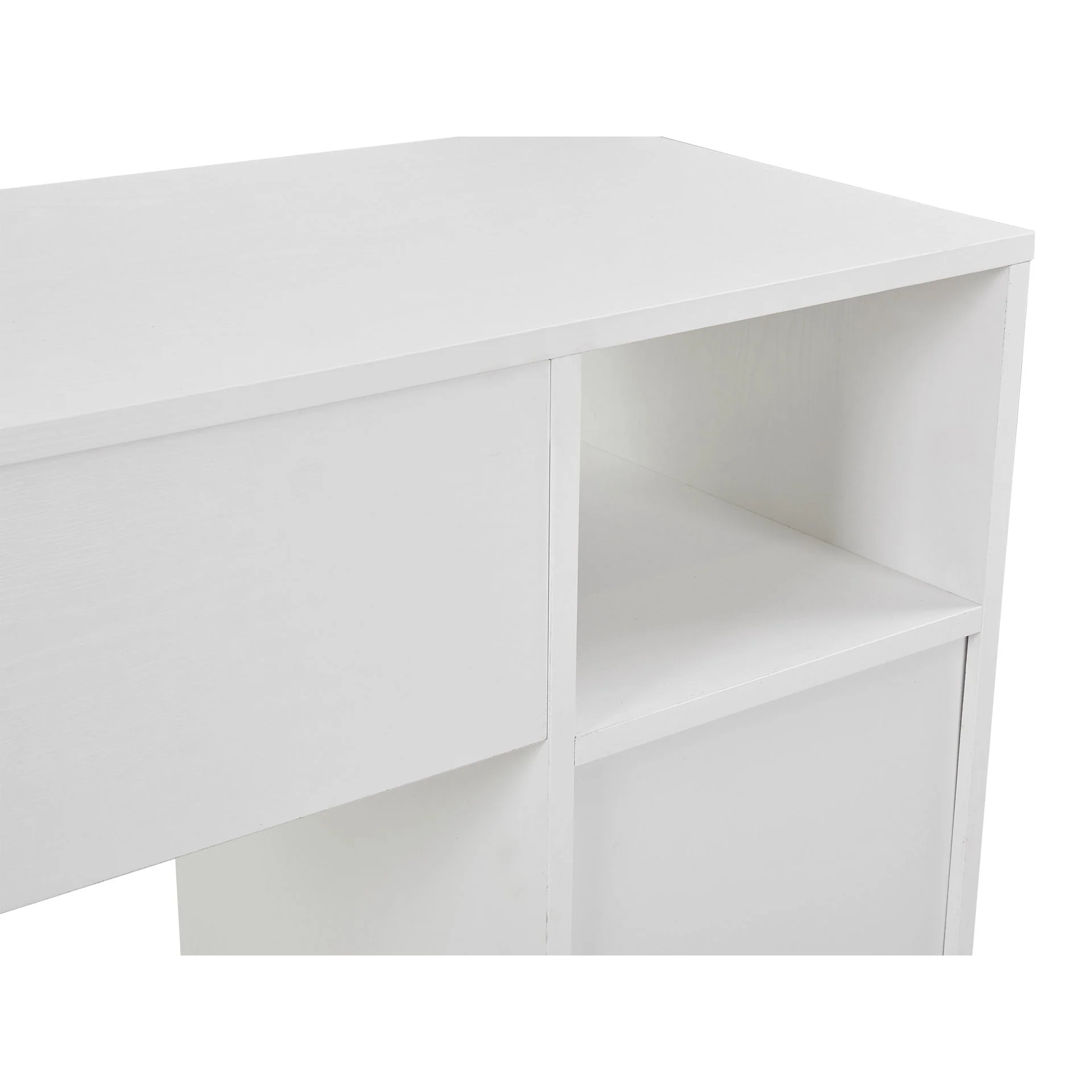 Makalu 100cm Computer Desk - White - Image 12