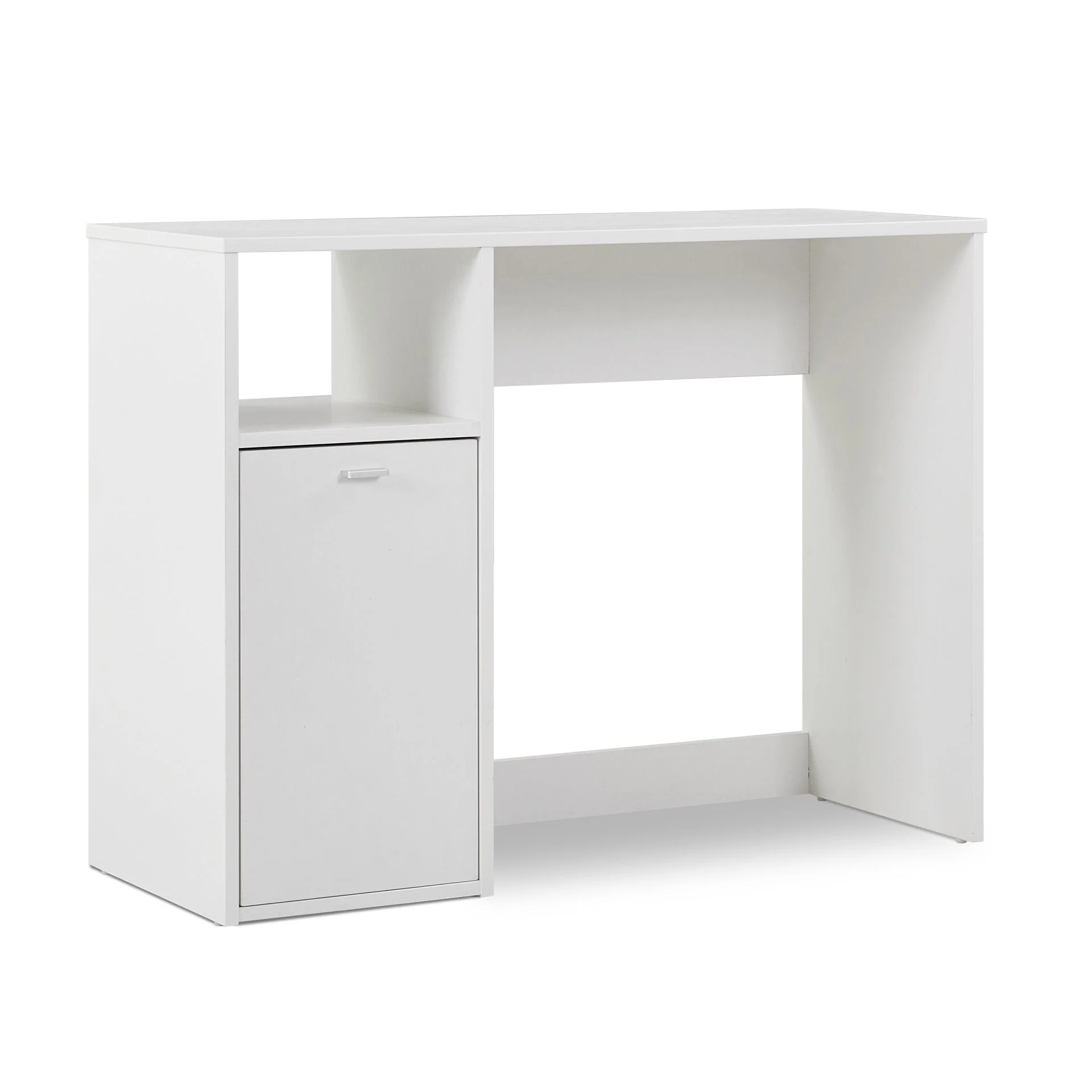Makalu 100cm Computer Desk - White - Image 6