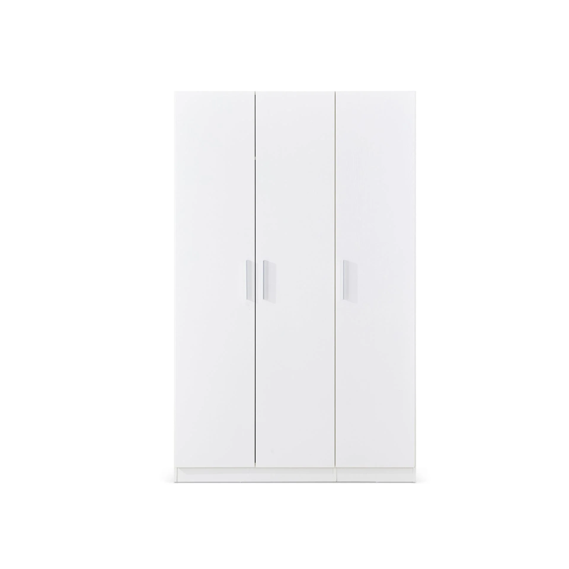 Makalu Wardrobe 3 Door Storage Shelves - White - Image 10