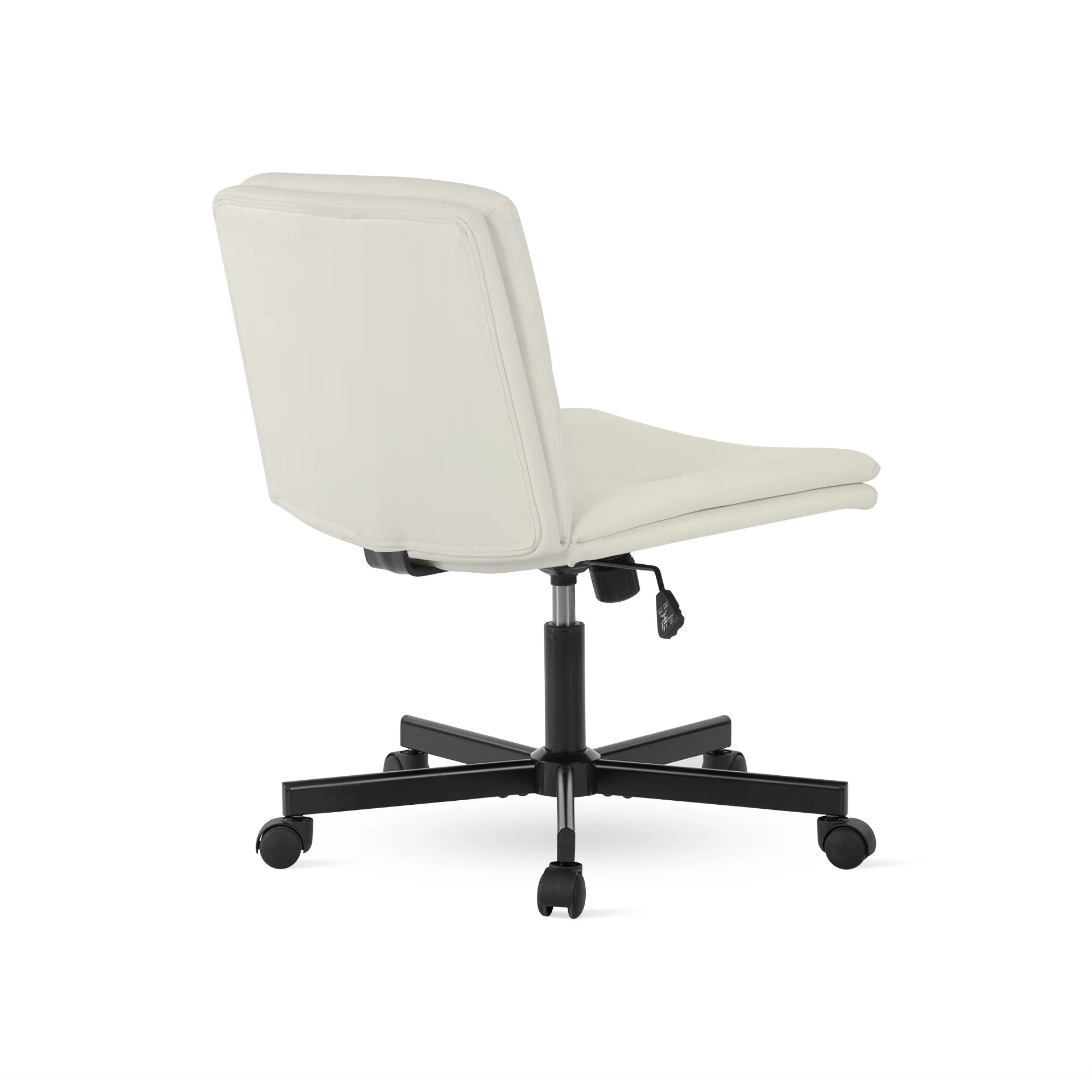 Malakai Cross Legged Office Chair - White - Image 6