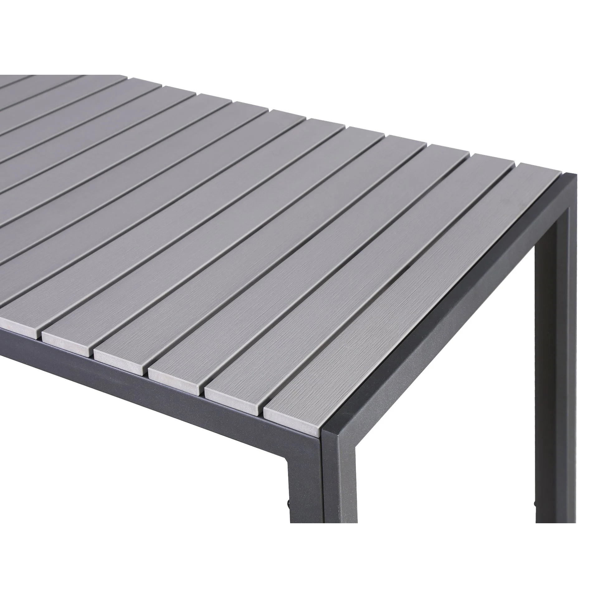 Malakula 5 Piece Outdoor Dining Set - Grey - Image 9