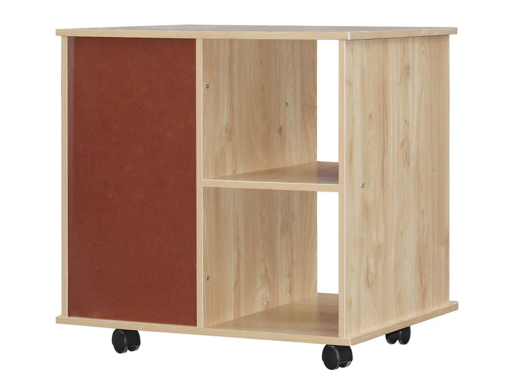 MALIGNE Storage Shelf Office Cabinet on Wheels - Image 11