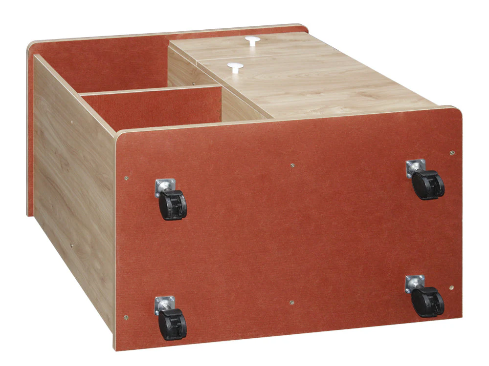 MALIGNE Storage Shelf Office Cabinet on Wheels - Image 13