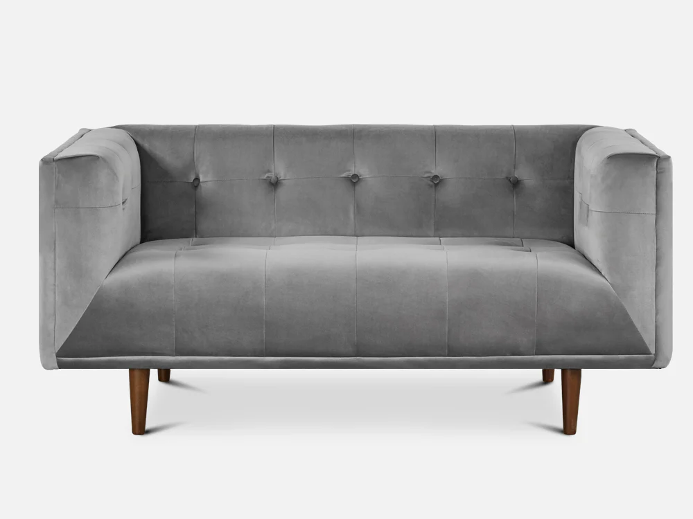 MANAROLA 2 Seater Sofa - GREY - Image 4