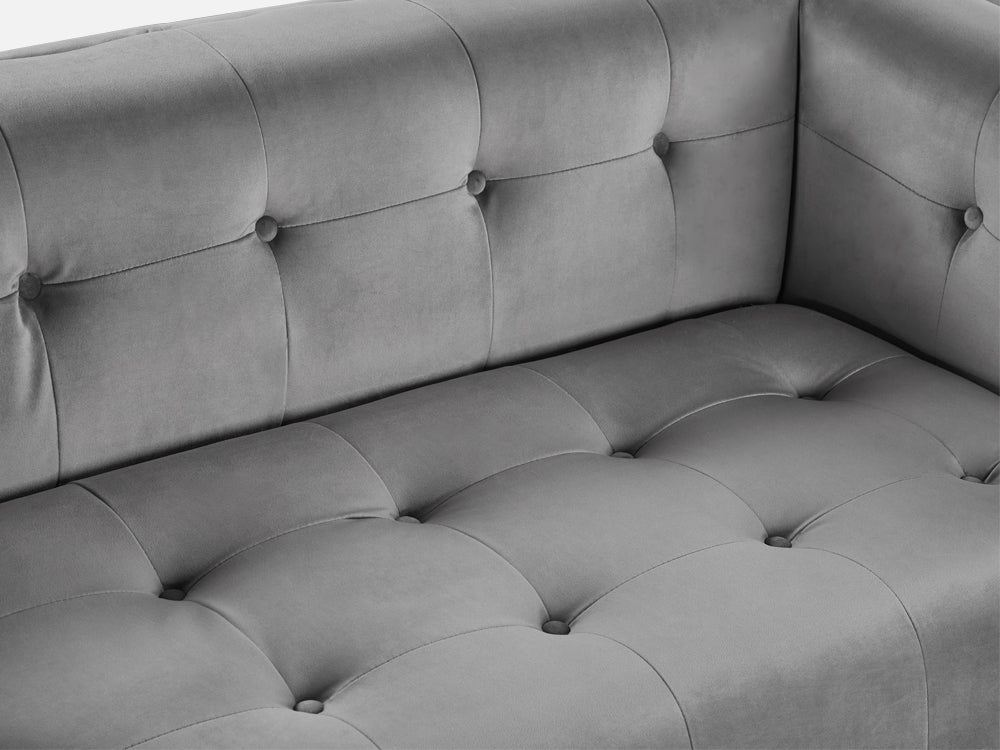 MANAROLA 2 Seater Sofa - GREY - Image 7