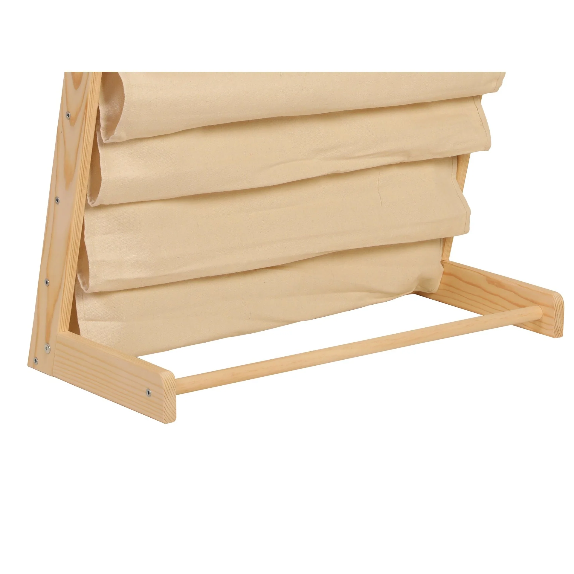 Mapam Wooden Slim Kids Bookcase - Oak - Image 5