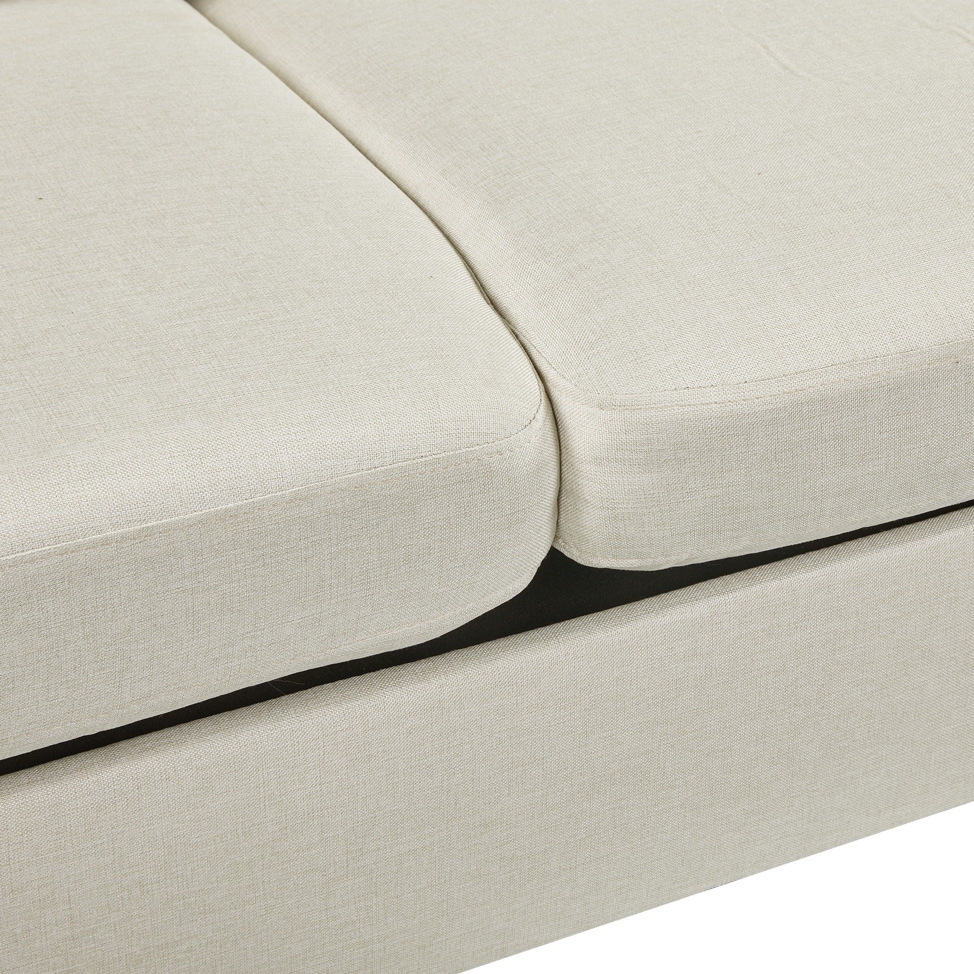 Marine 3 Seater Sofa - Beige - Image 12