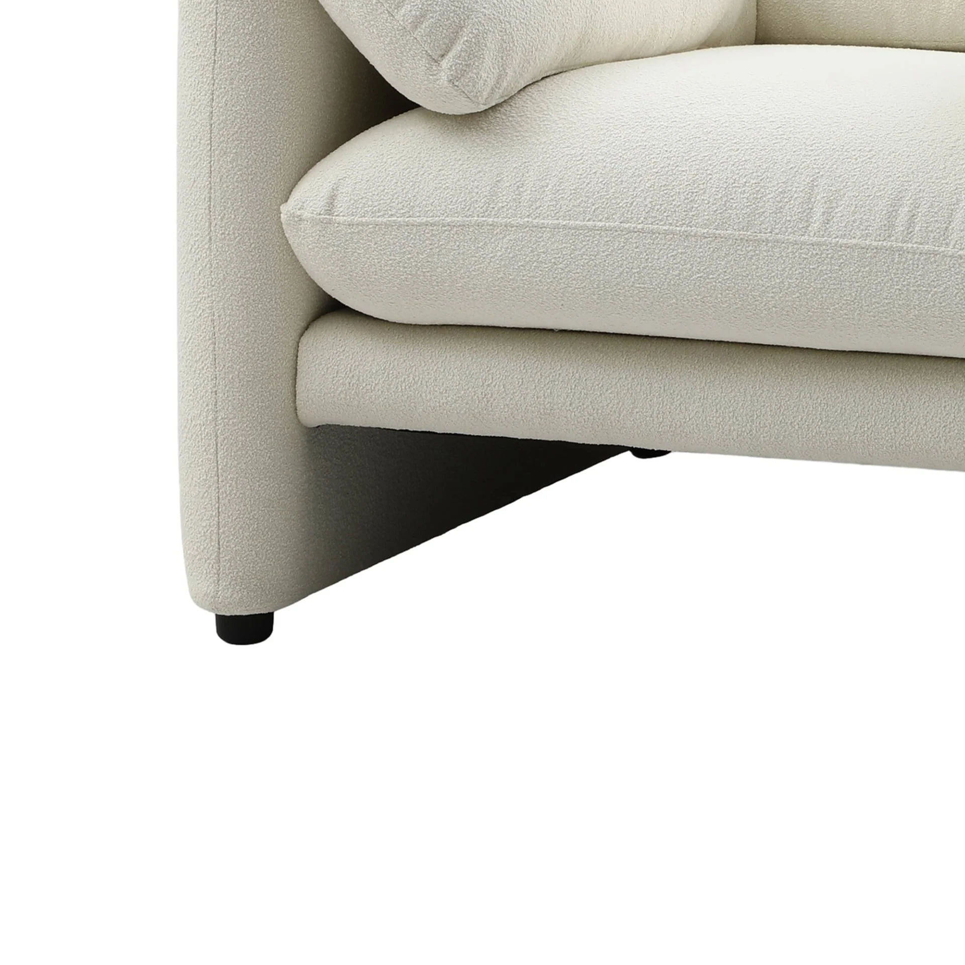 Marion Boucle Occasional Chair - Cream - Image 13