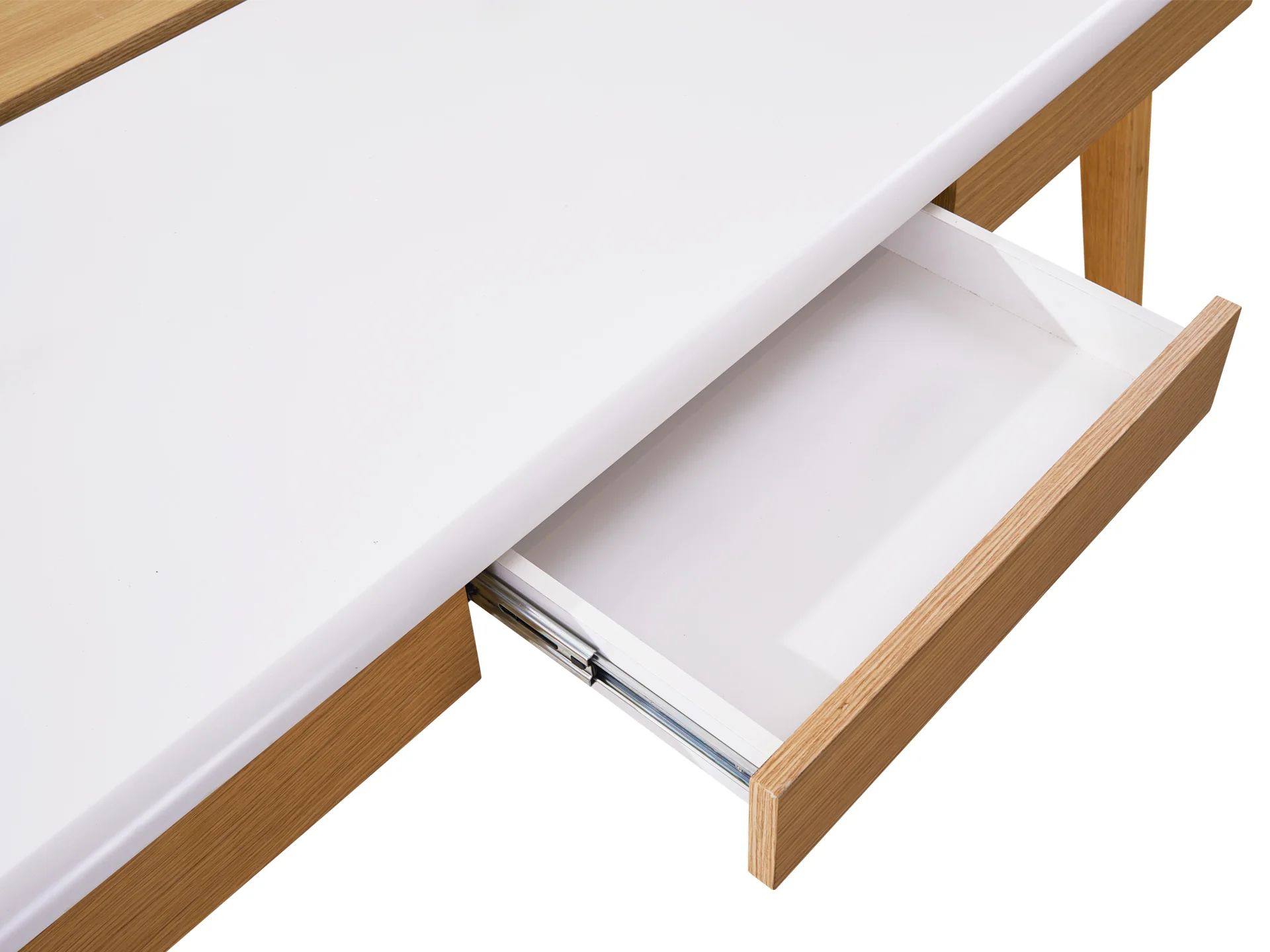MARLEY 150CM Computer Desk - Oak - Image 6