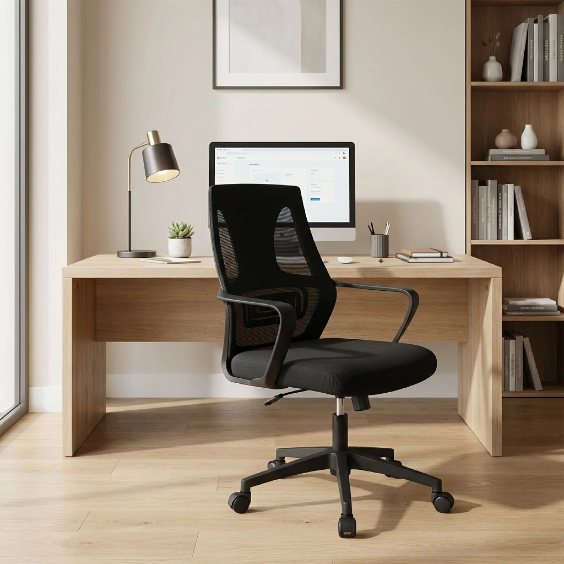 Marvel Office Chair - Black - Image 5