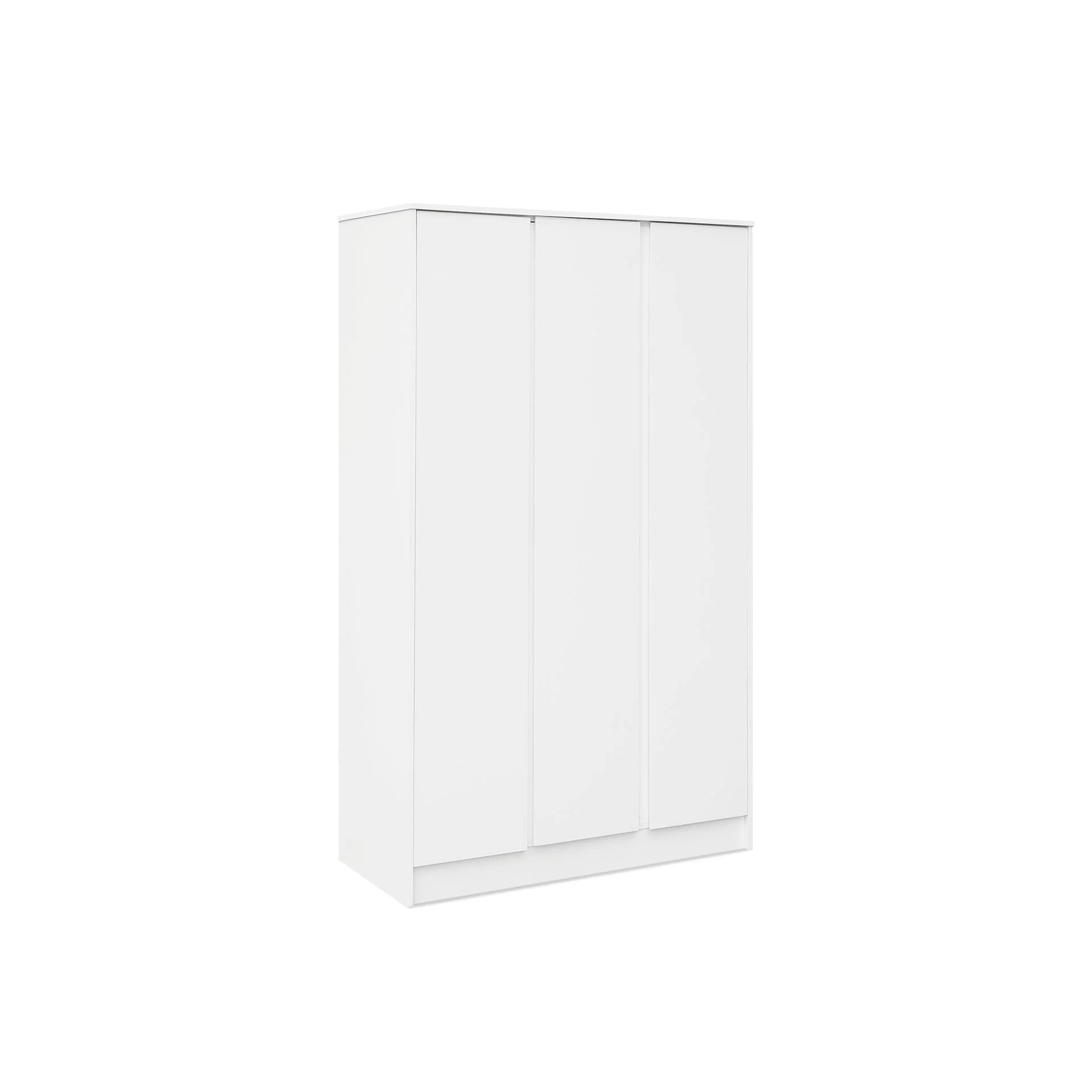Mason 3 Door Wardrobe - White - Image 6