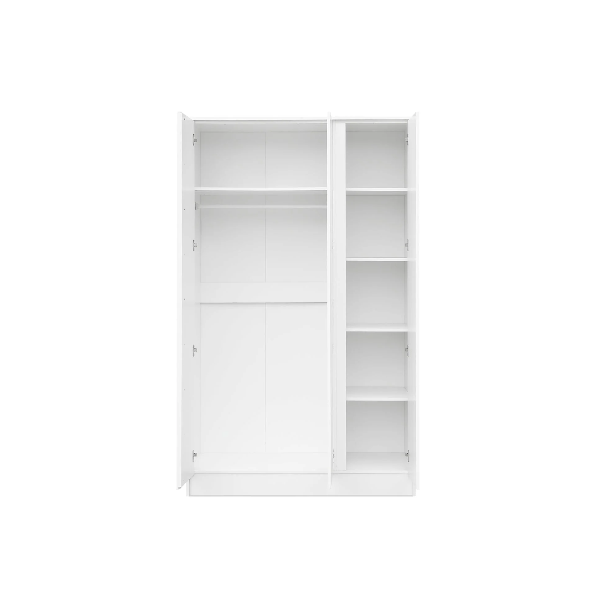 Mason 3 Door Wardrobe - White - Image 8