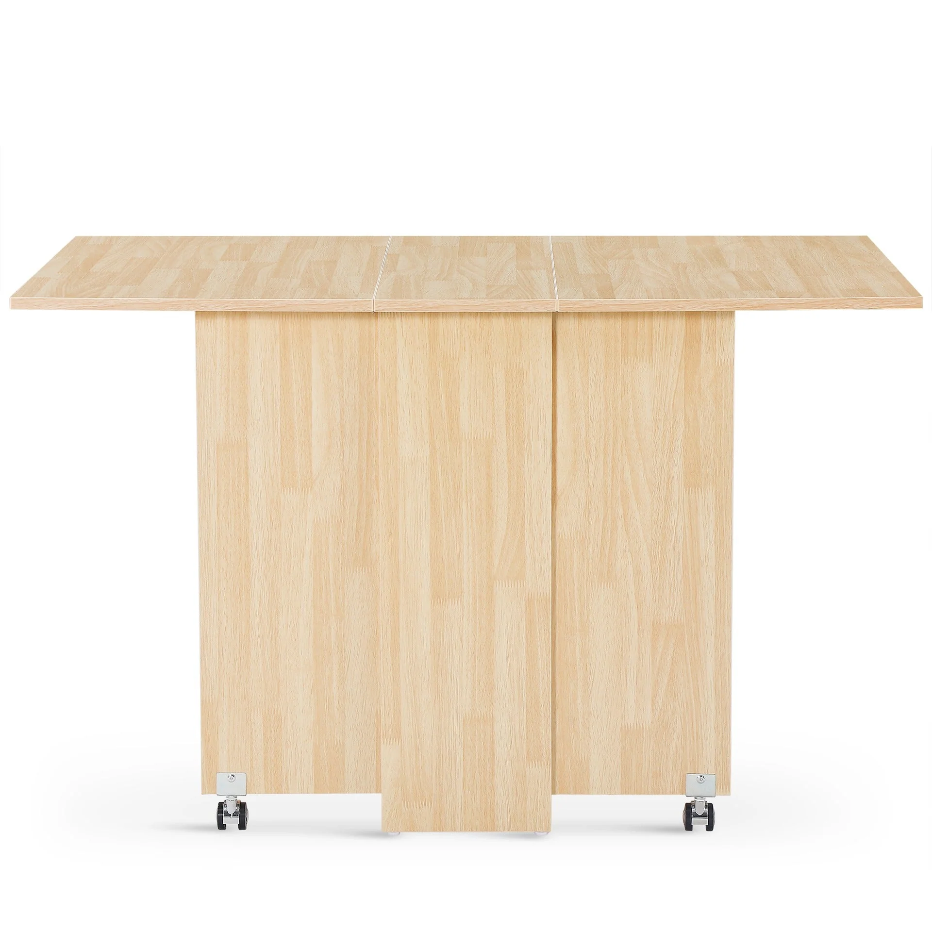 Maverick Foldable Dining Table - Light Oak - Image 6