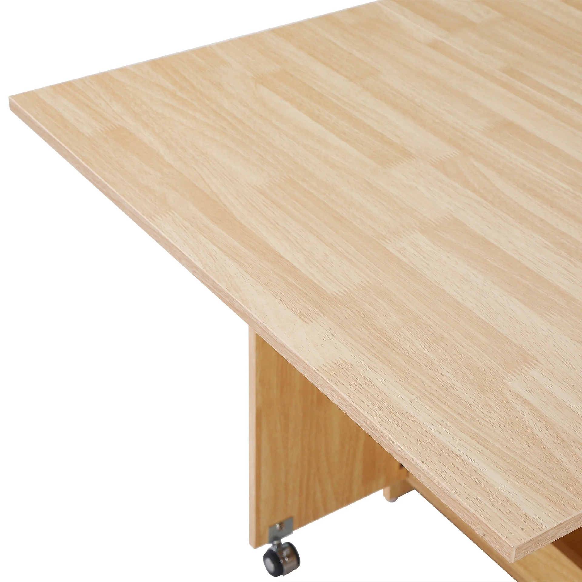 Maverick Foldable Dining Table - Light Oak - Image 8