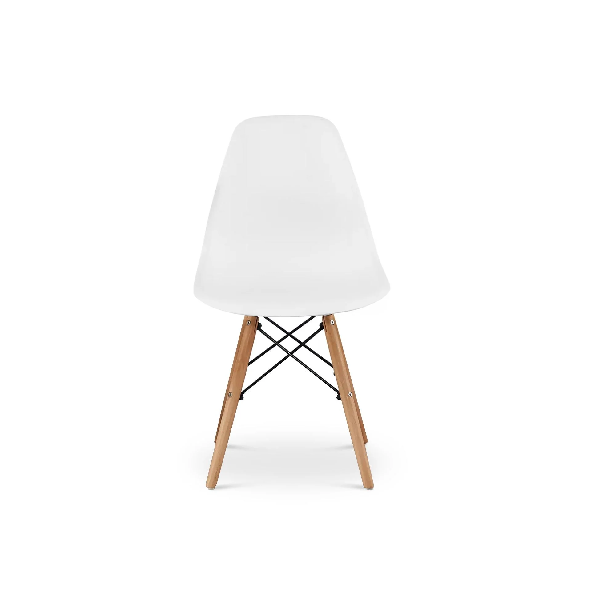 Maya Dining Chair Eiffel Tower Replica - Set of 4 - White - Image 11