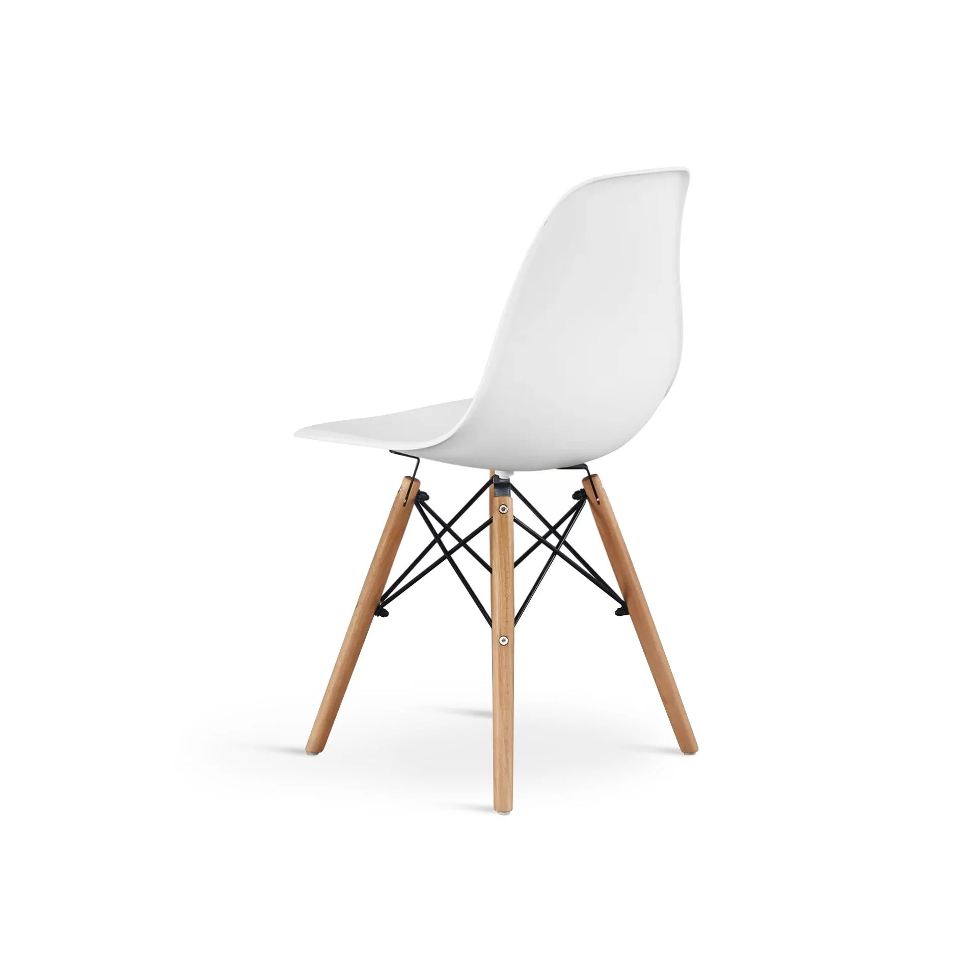 Maya Dining Chair Eiffel Tower Replica - Set of 4 - White - Image 12