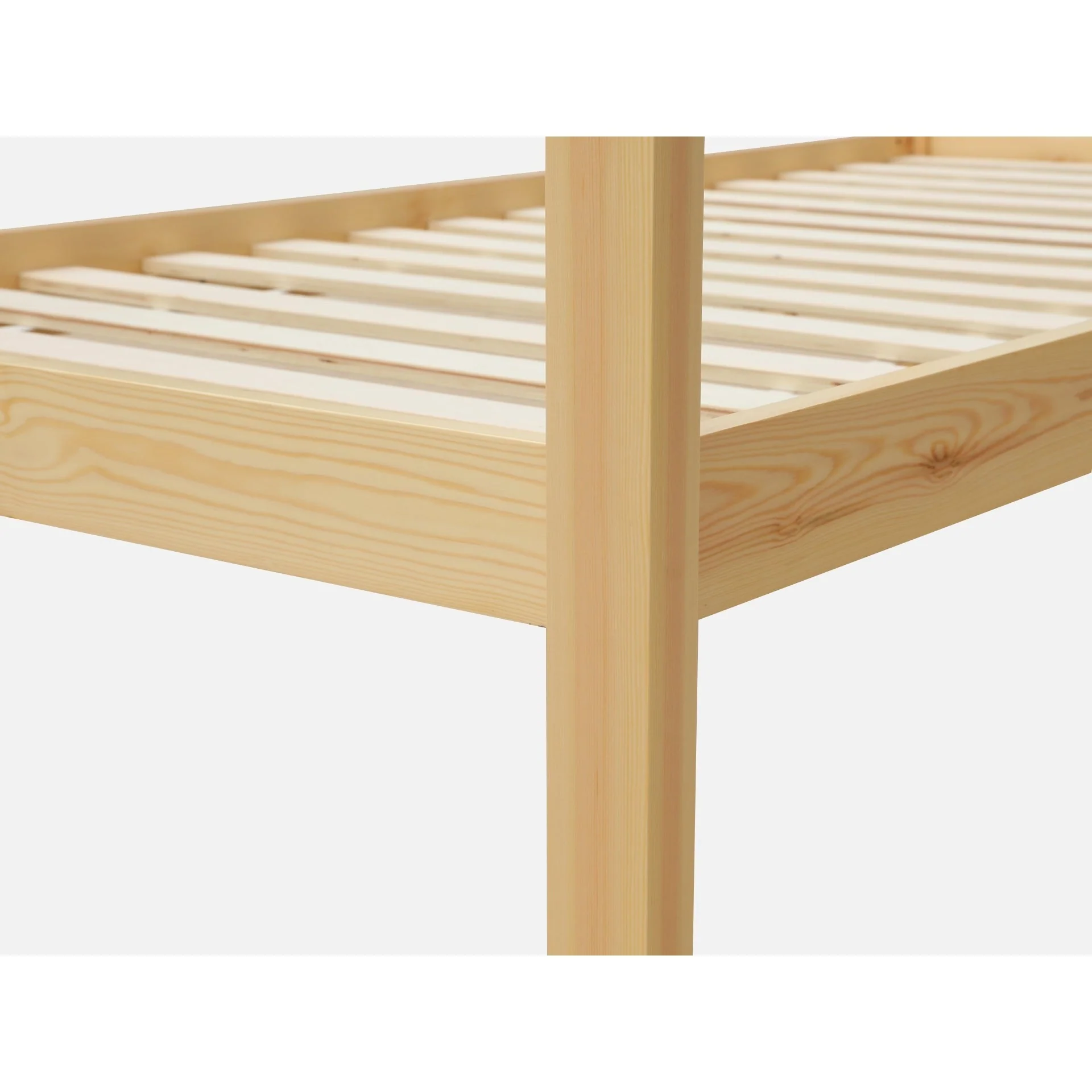 Mayon Single Wooden House Bed Frame - Oak - Image 9