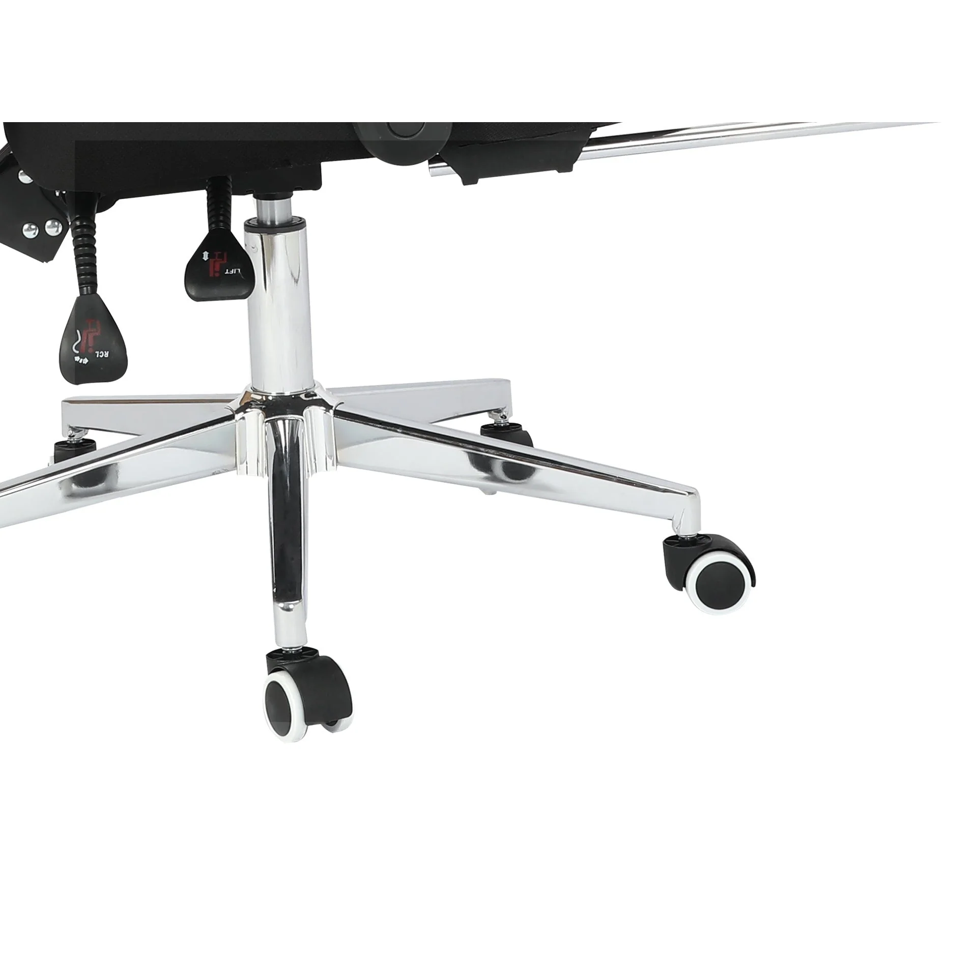 Melissa Office Chair with Footrest - Black - Image 12