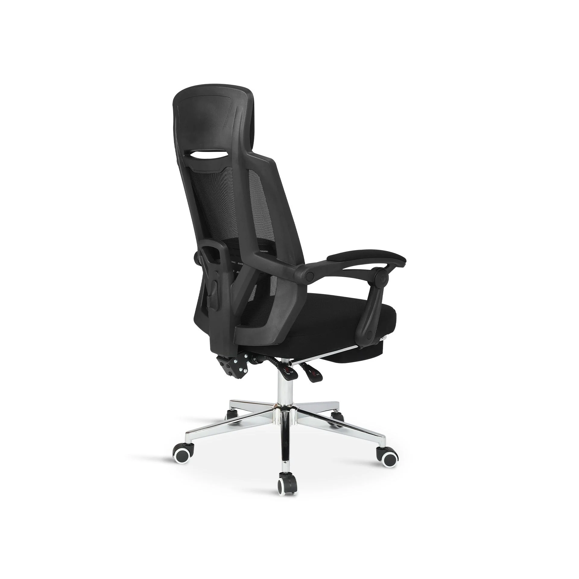 Melissa Office Chair with Footrest - Black - Image 6