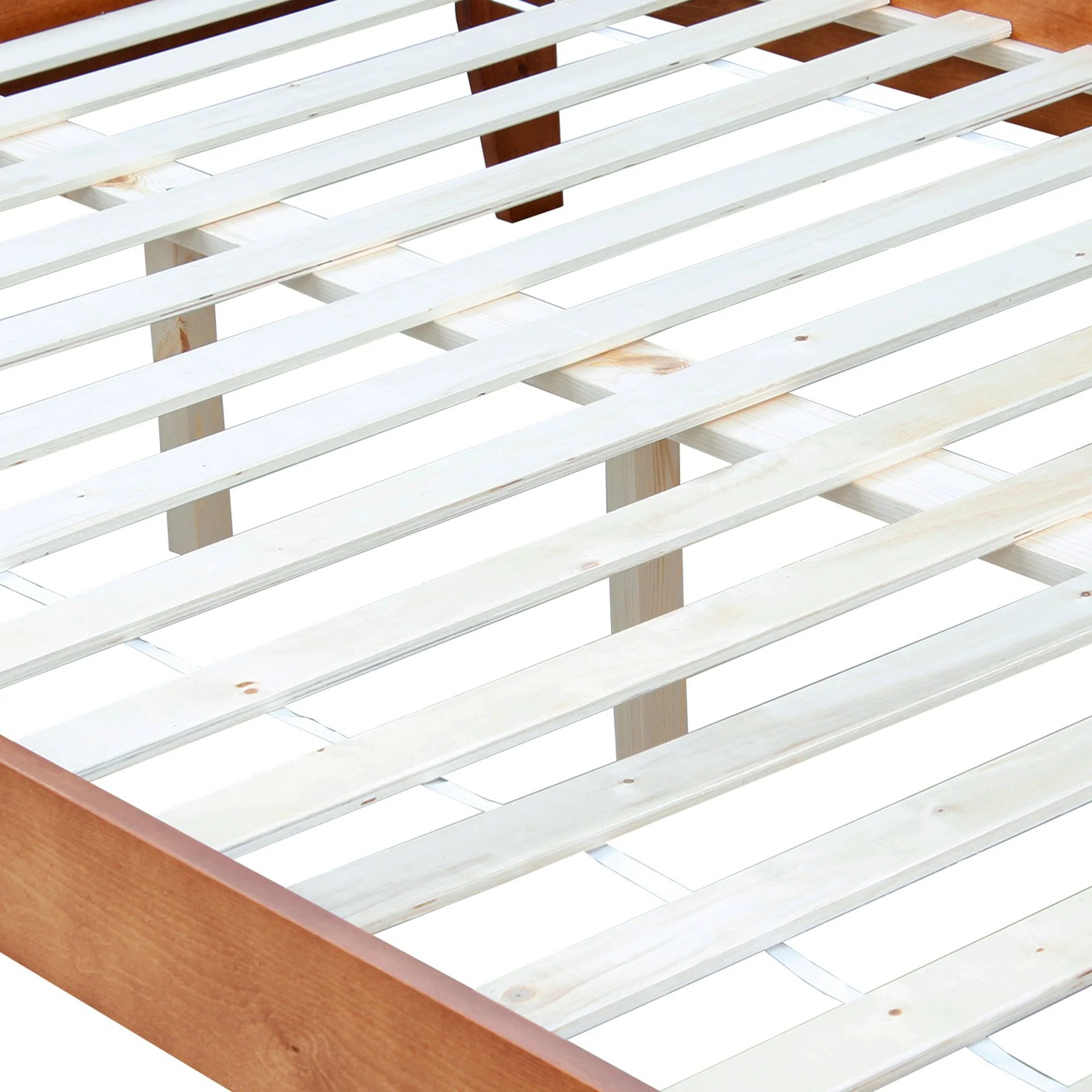 Meri Queen Wooden Bed Frame - Oak - Image 11