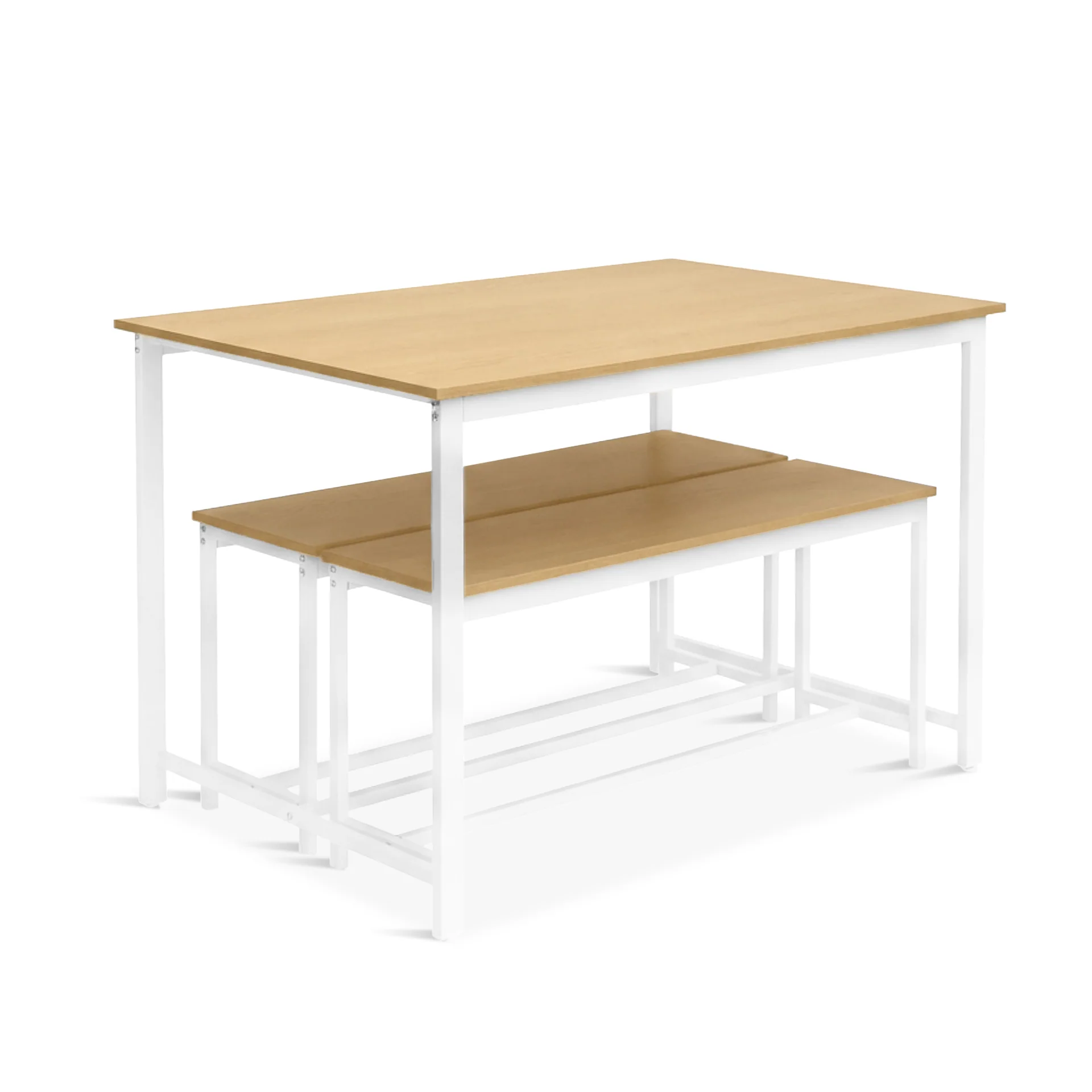 Merren 3 Piece Dining Set - Maple - Image 7