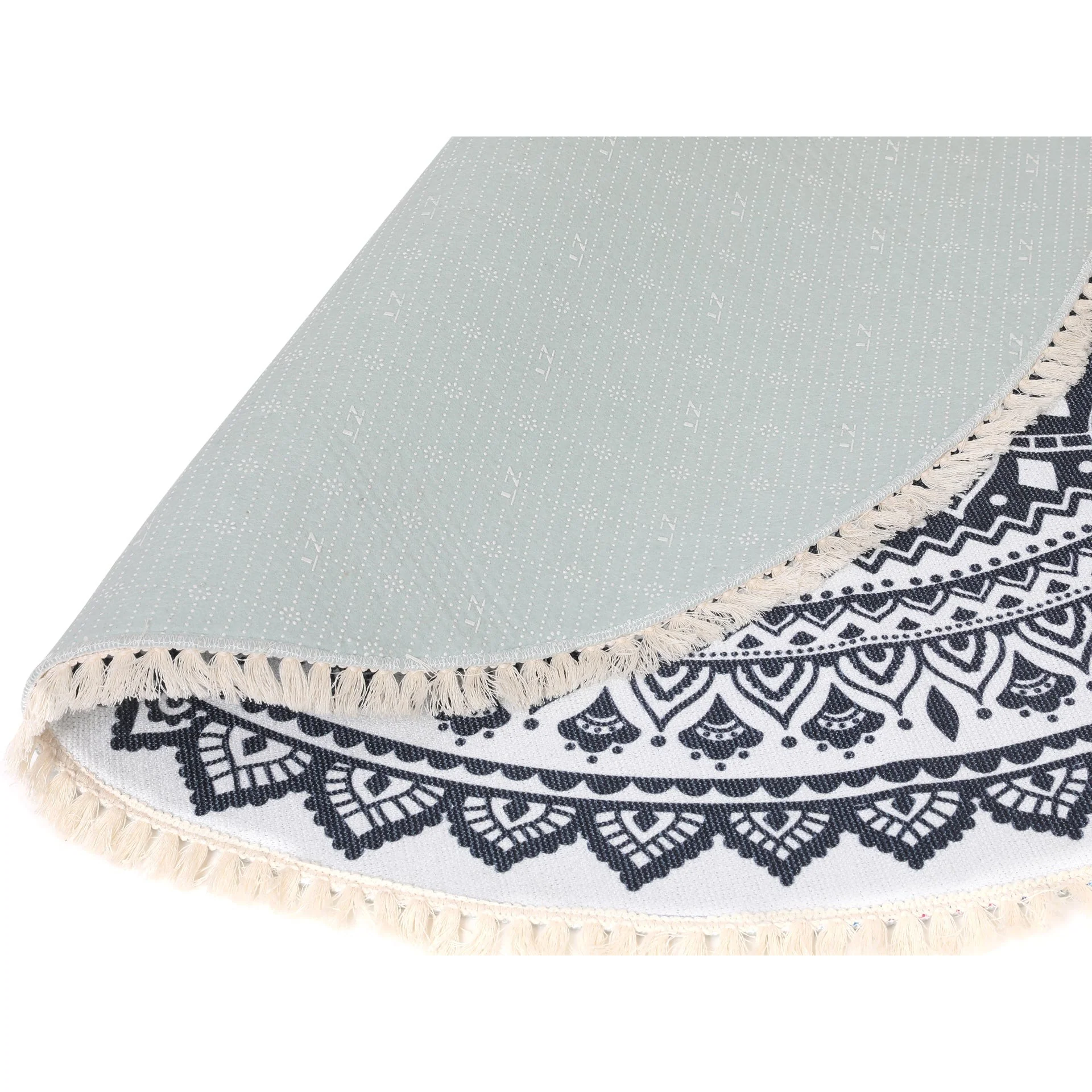 Mersey Bohemian Floor Rug - Black - Image 4