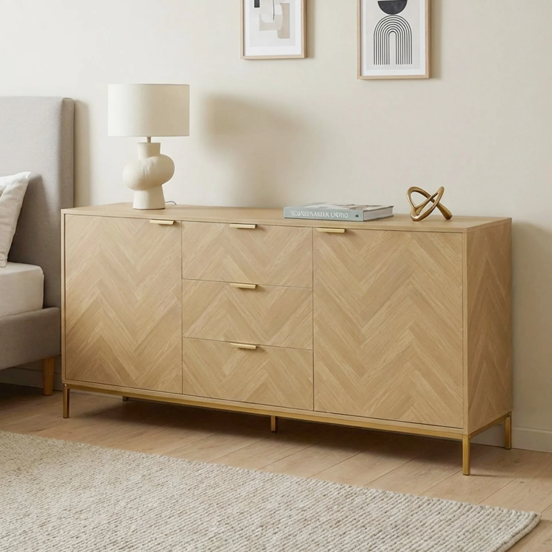 Mesa Sideboard Buffet Table - Natural - Image 4